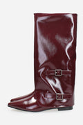 BORDEAUX | GOLD & GOLD - D GD301 Stivale
