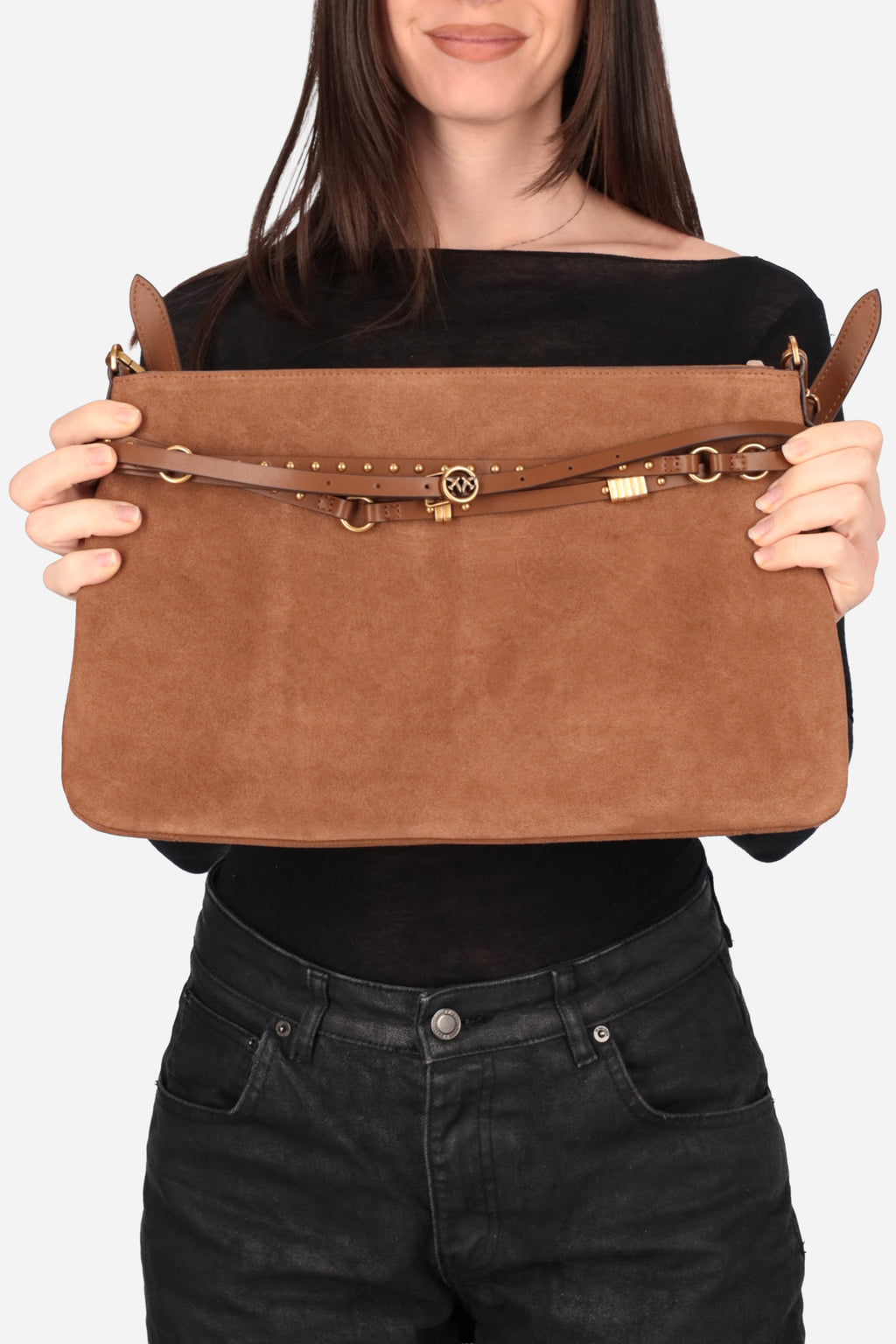 MARRONE | PINKO - D 105903A0F6 Borsa