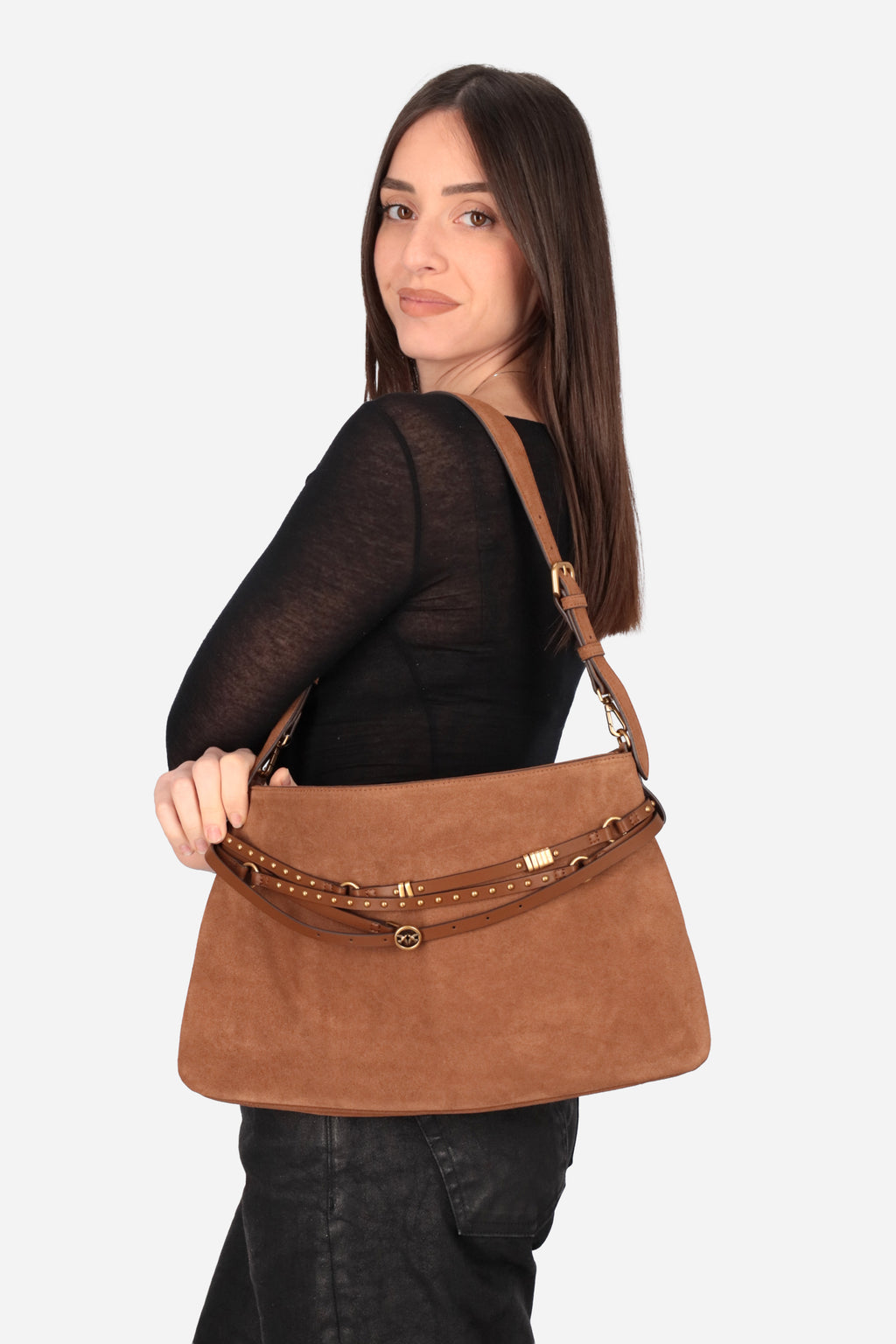 MARRONE | PINKO - D 105903A0F6 Borsa