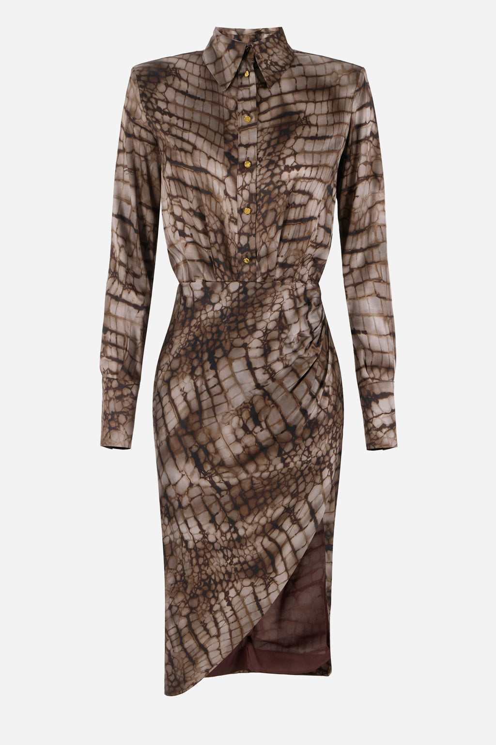 MARRONE | ELISABETTA FRANCHI - D AB89261E2 Abito