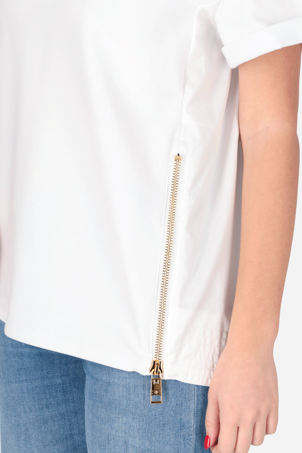 BIANCO | ELISABETTA FRANCHI - D MA75P61E2 T-shirt