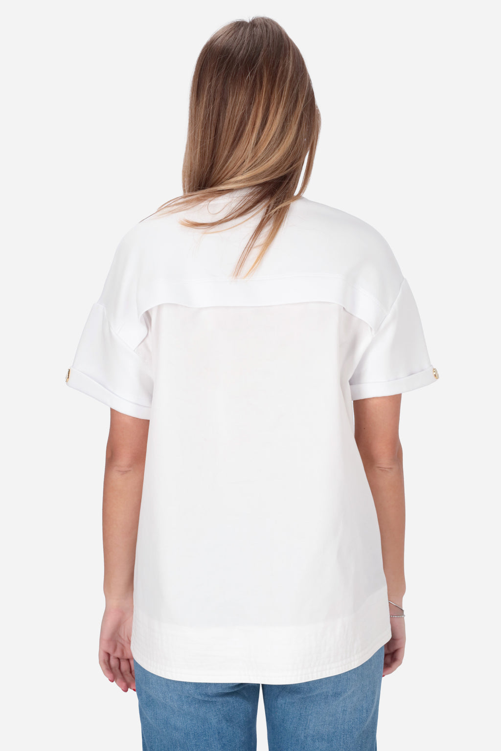 BIANCO | ELISABETTA FRANCHI - D MA75P61E2 T-shirt
