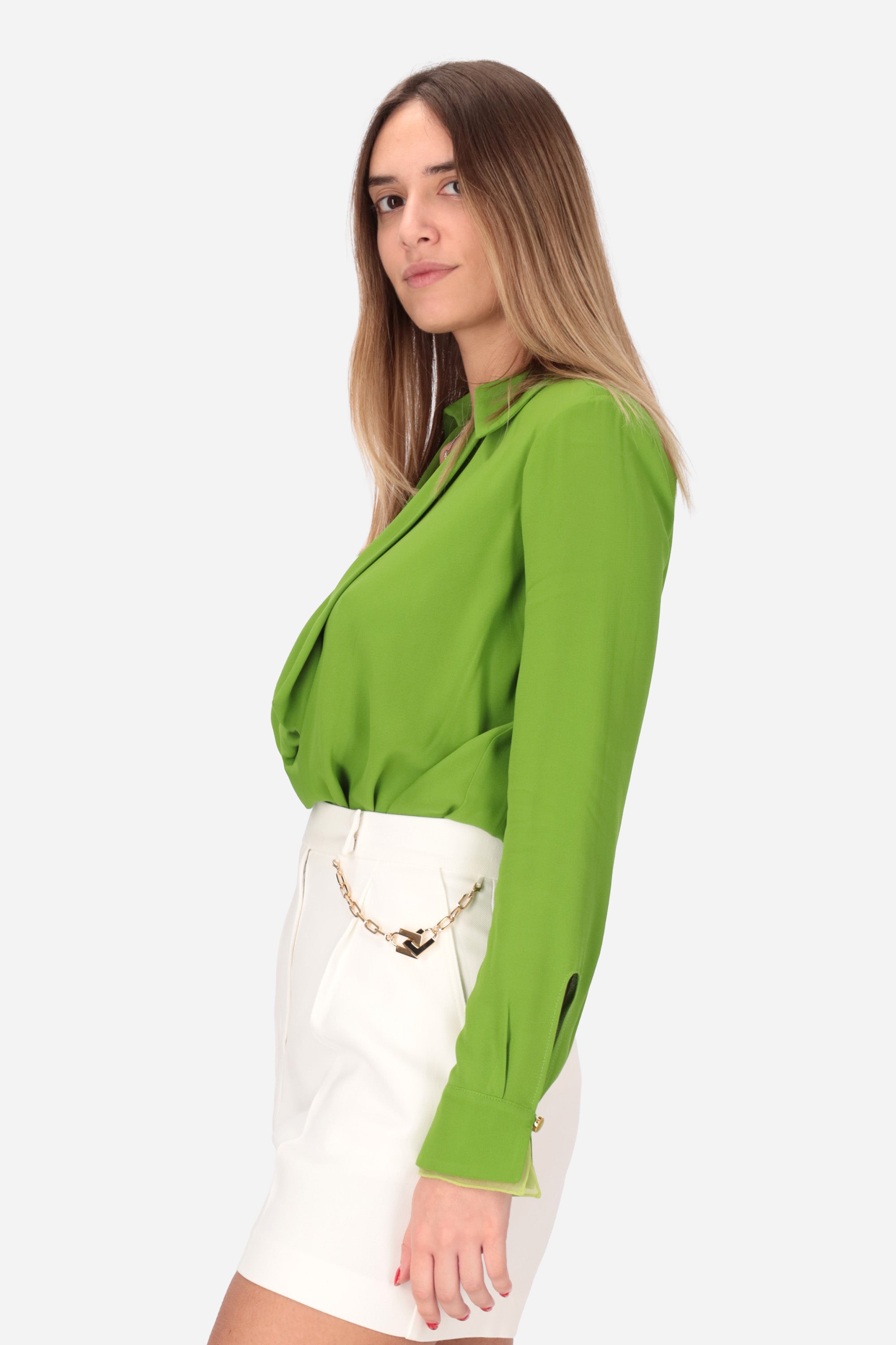 VERDE | ELISABETTA FRANCHI - D CB00261E2 Camicia
