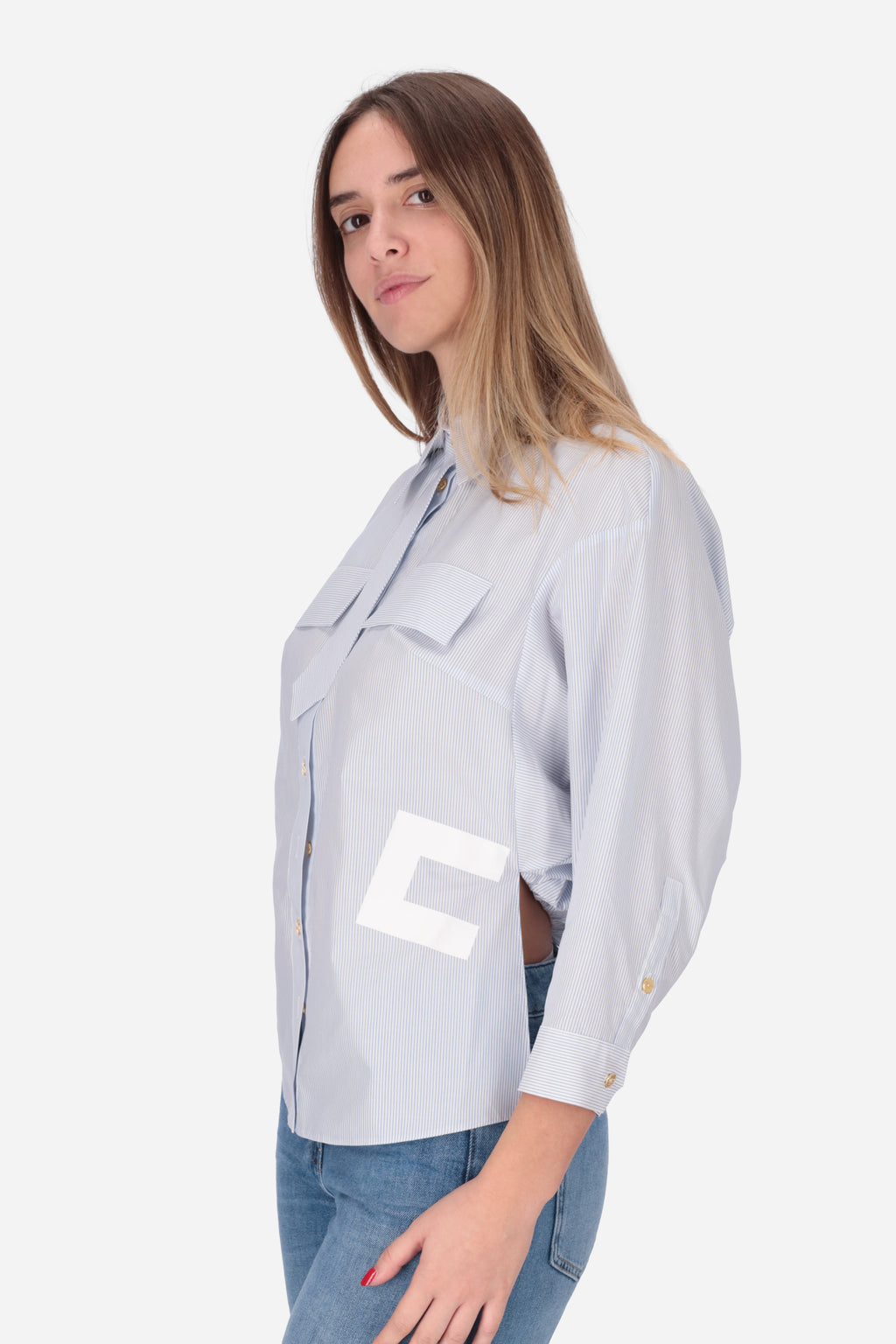 AZZURRO | ELISABETTA FRANCHI - D CA13261E2 Camicia