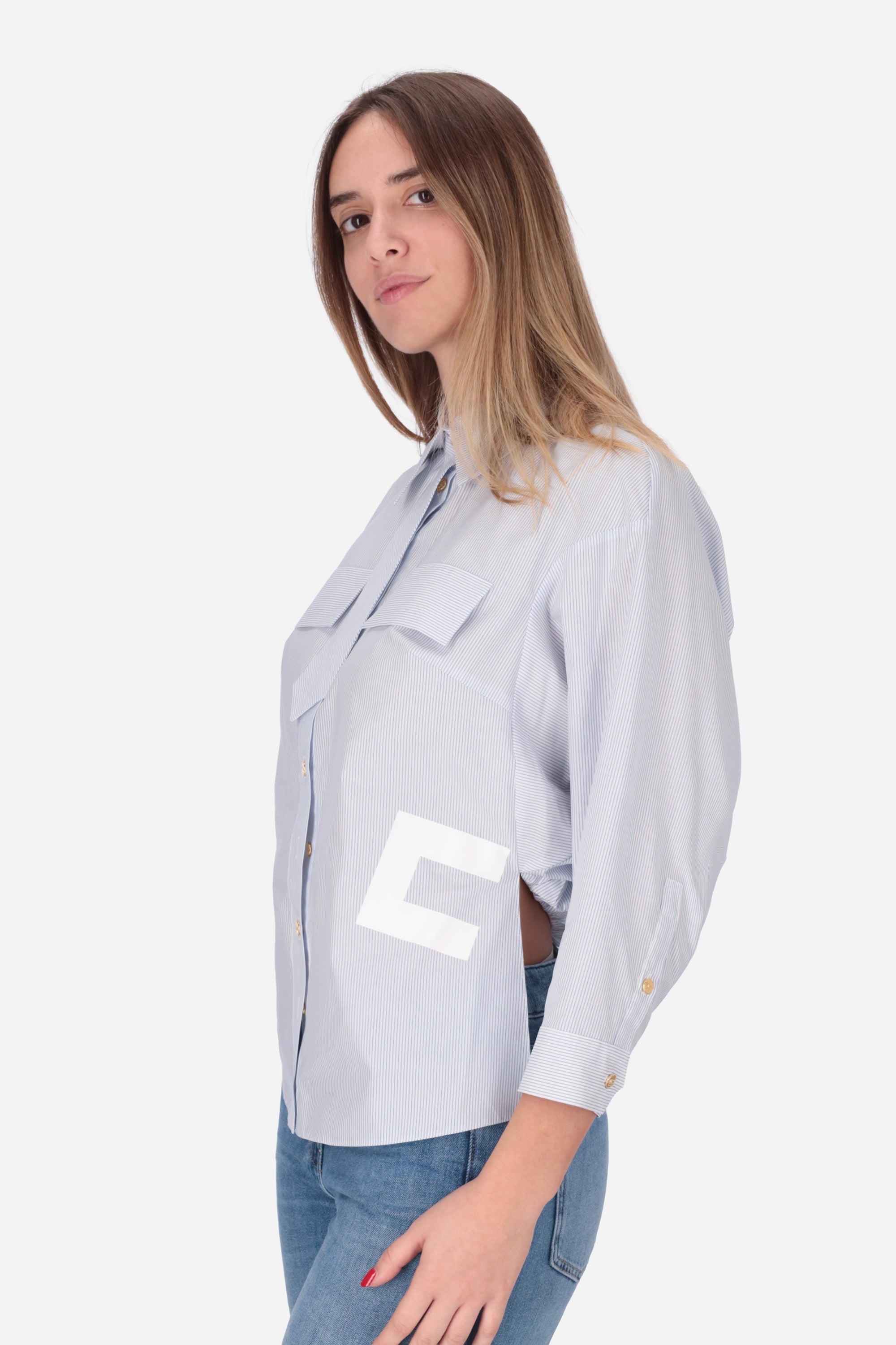 AZZURRO | ELISABETTA FRANCHI - D CA13261E2 Camicia