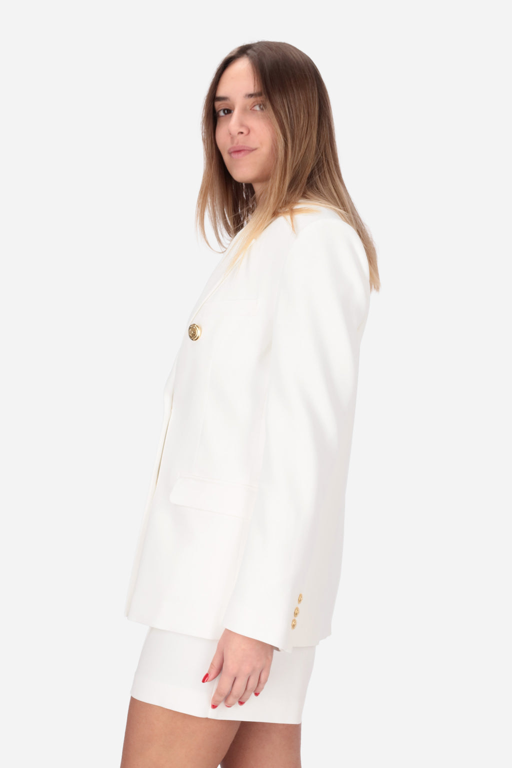 BIANCO | ELISABETTA FRANCHI - D GI20061E2 Giacca