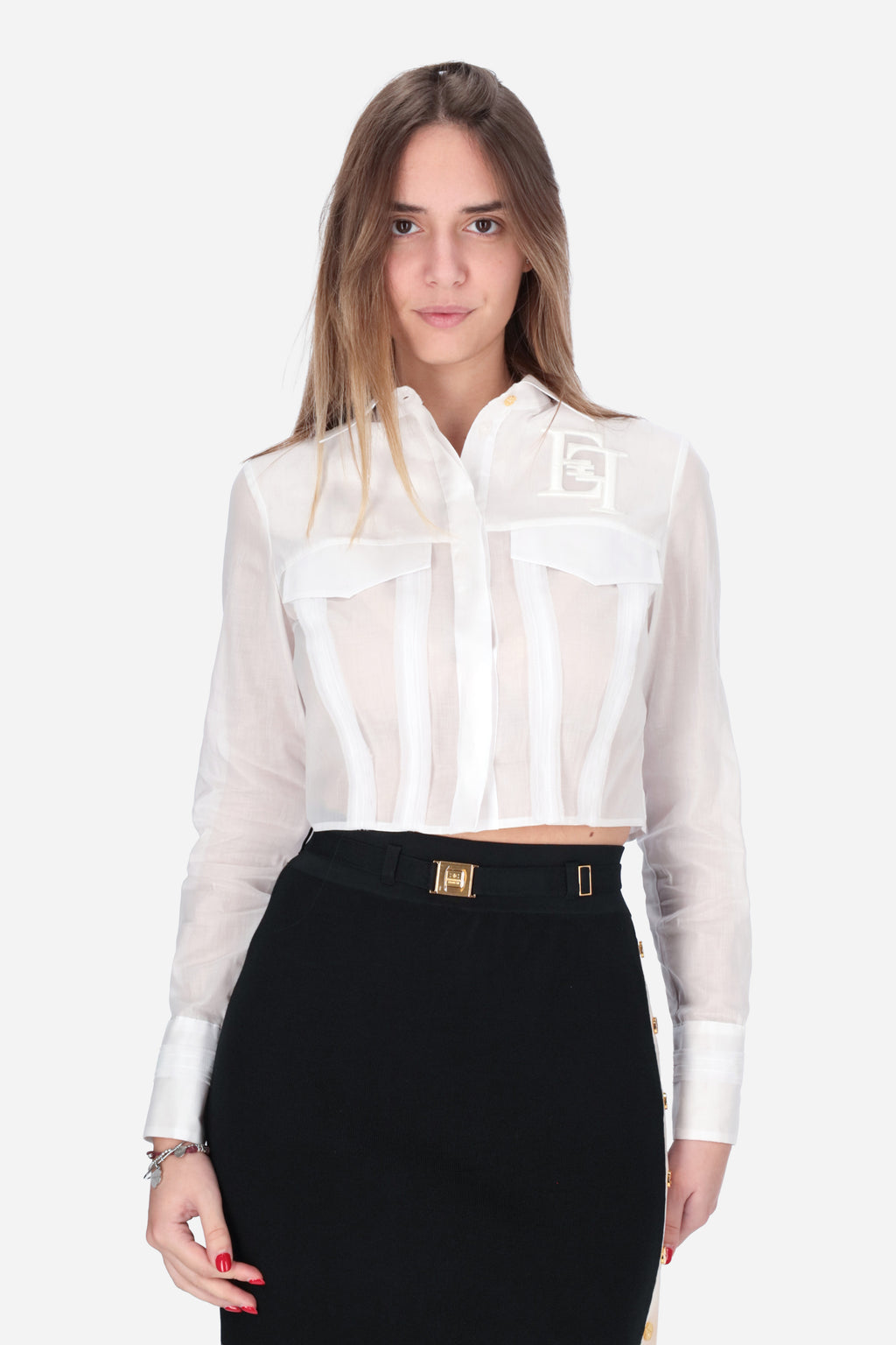 BIANCO | ELISABETTA FRANCHI - D CA12661E2 Camicia