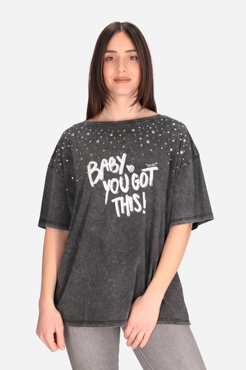 ANTRACITE | LIU JO - D WA6131J3868 T-shirt
