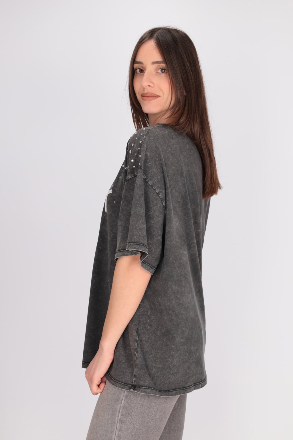 ANTRACITE | LIU JO - D WA6131J3868 T-shirt