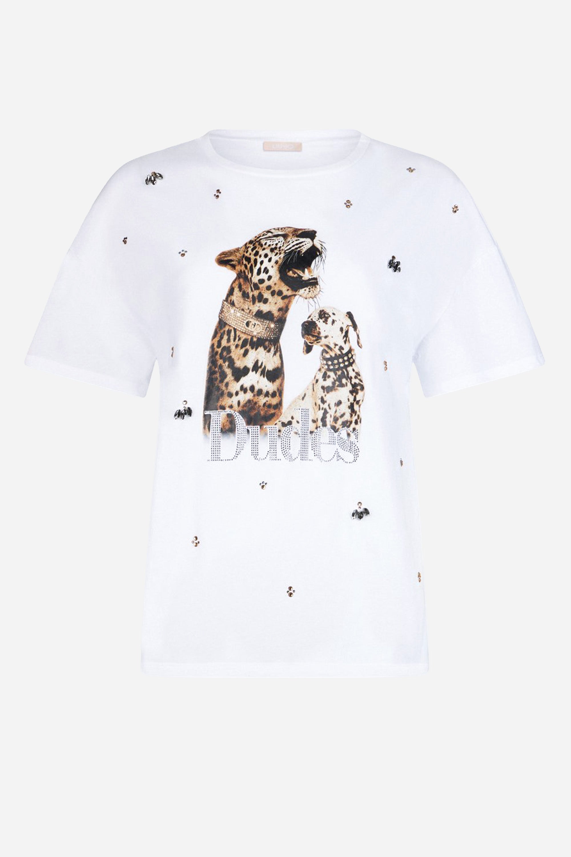 BIANCO | LIU JO - D WA6331JS904 T-shirt