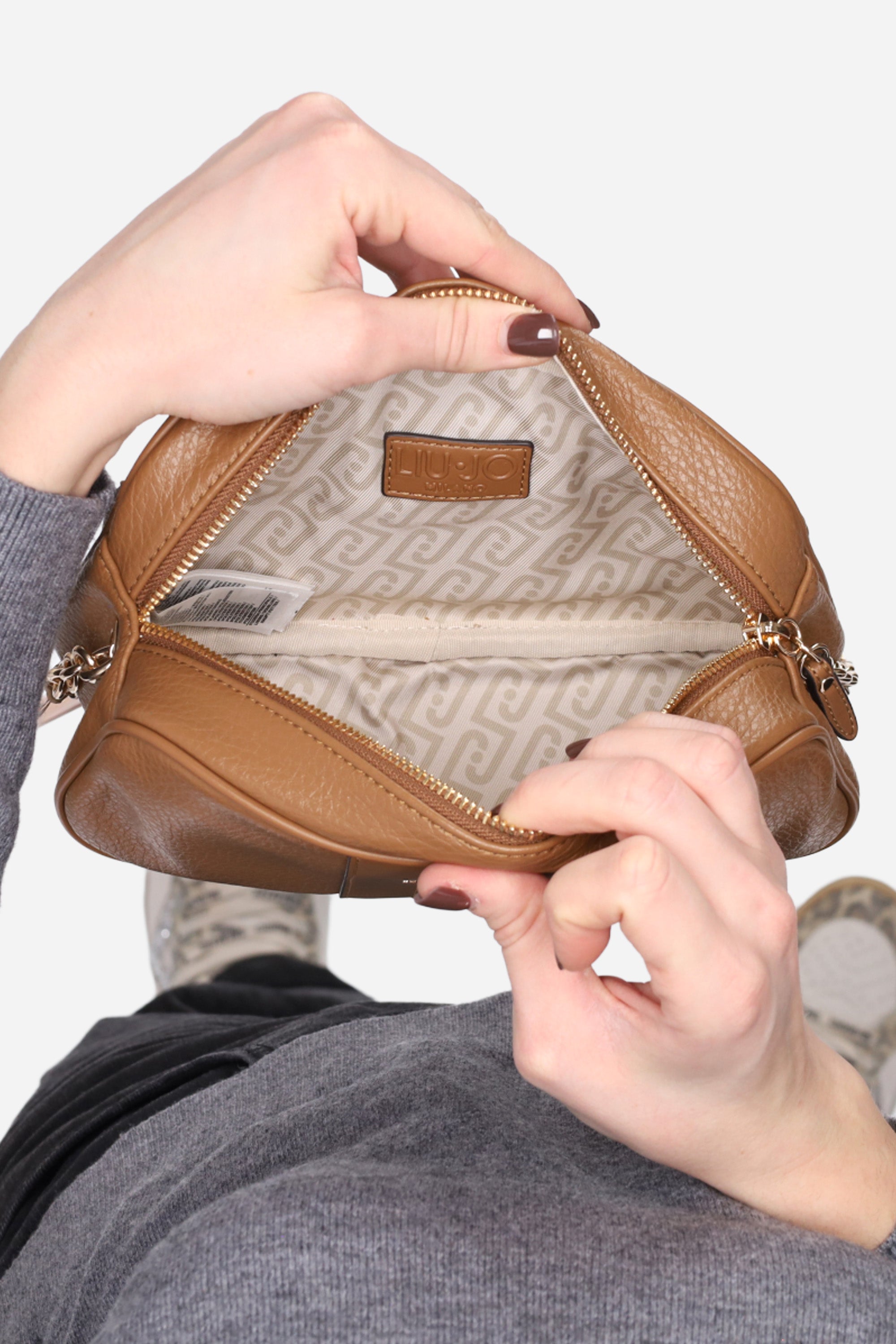 MARRONE | LIU JO - D AA6106E1109 Borsa