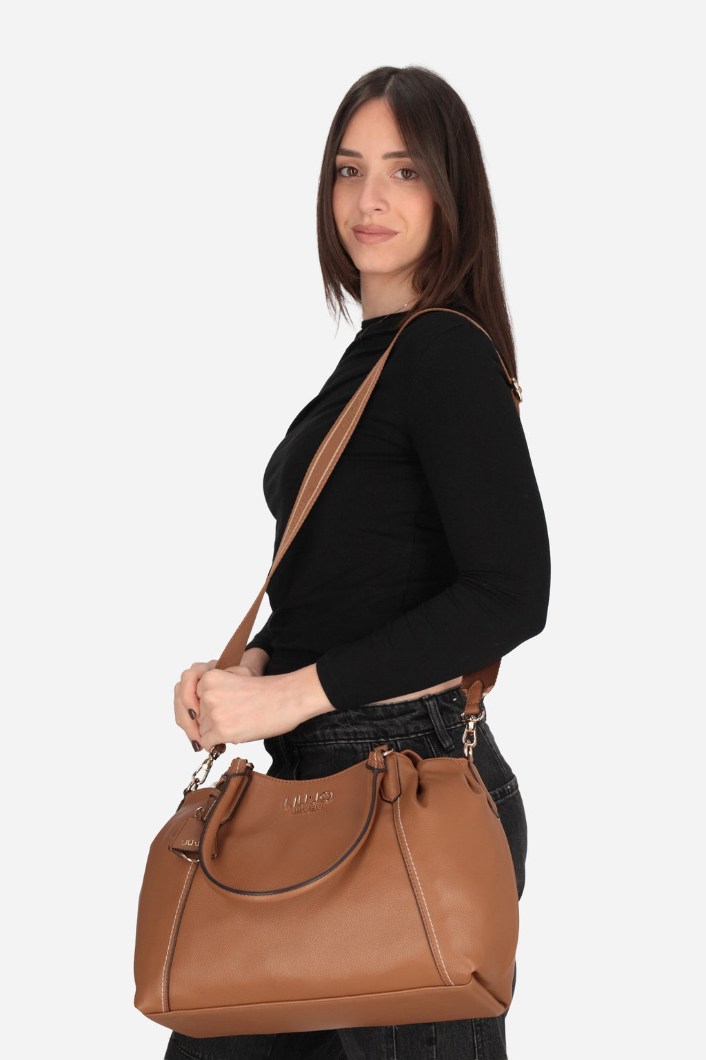 MARRONE | LIU JO - D AA6165E1012 Borsa