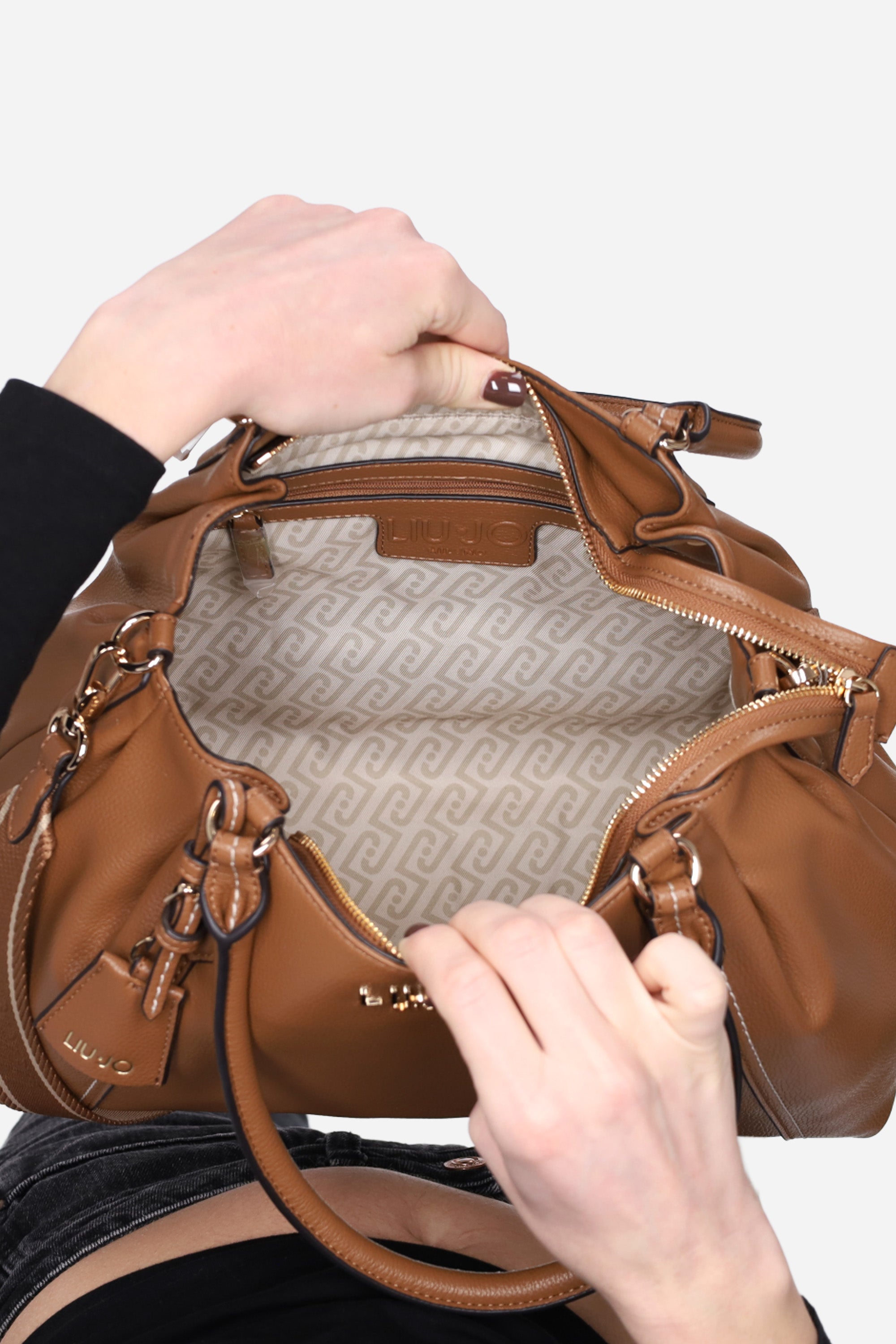 MARRONE | LIU JO - D AA6165E1012 Borsa