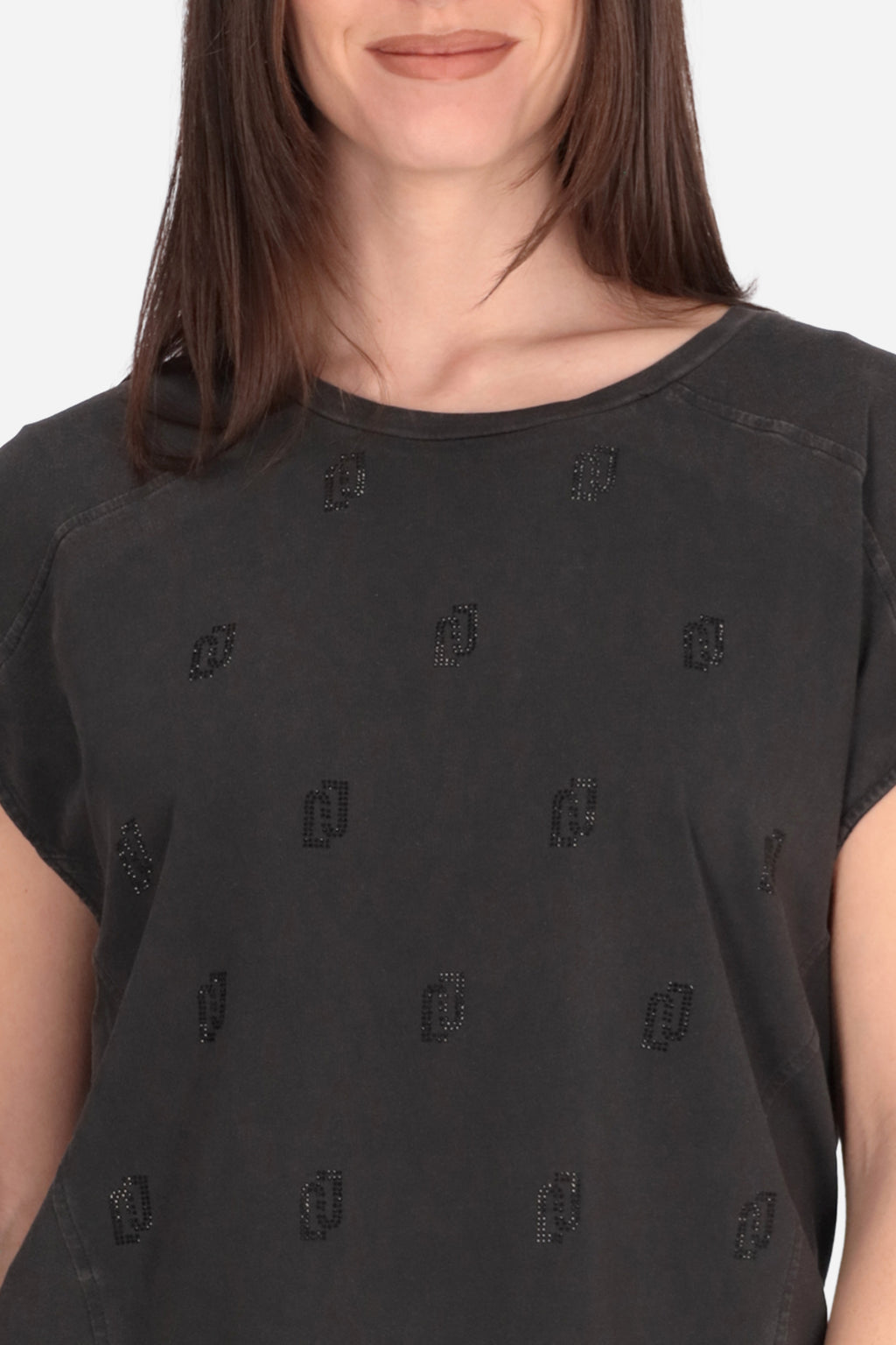 NERO | LIU JO - D TA6168JS923 T-shirt