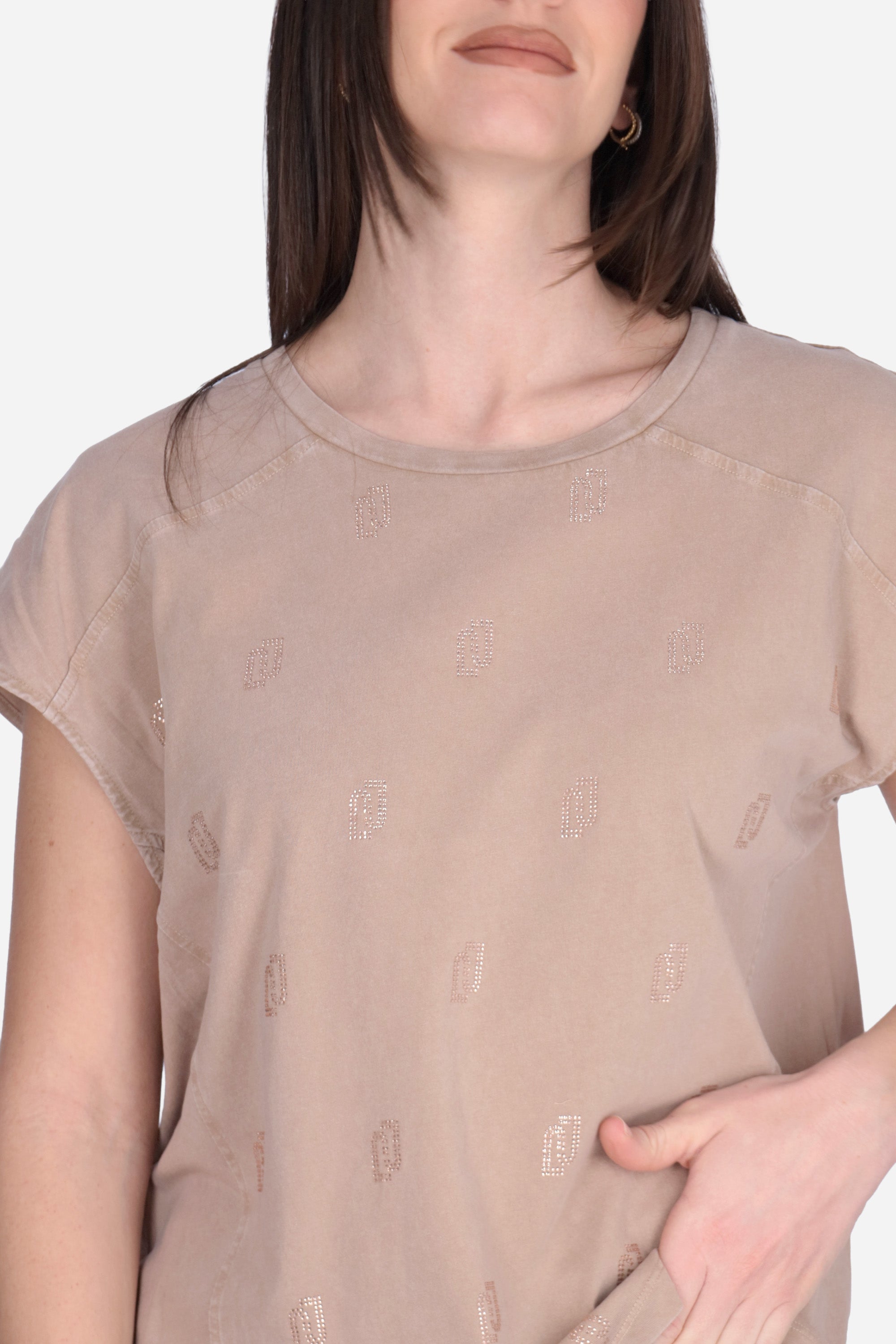BEIGE | LIU JO - D TA6168JS923 T-shirt