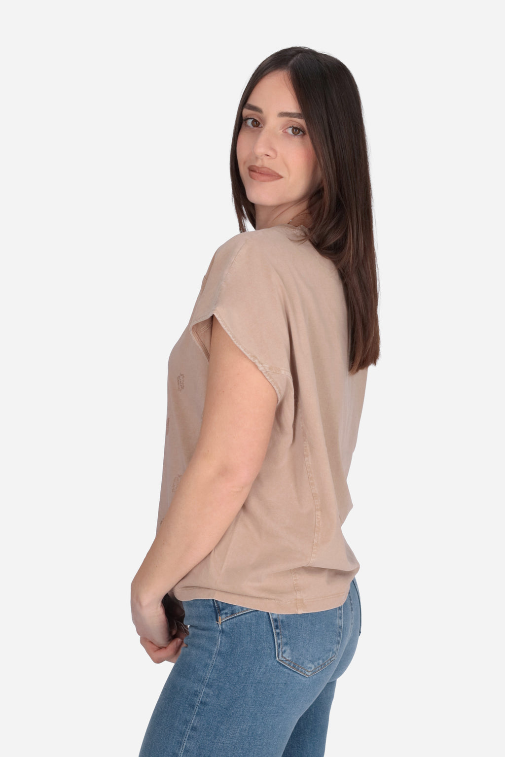 BEIGE | LIU JO - D TA6168JS923 T-shirt