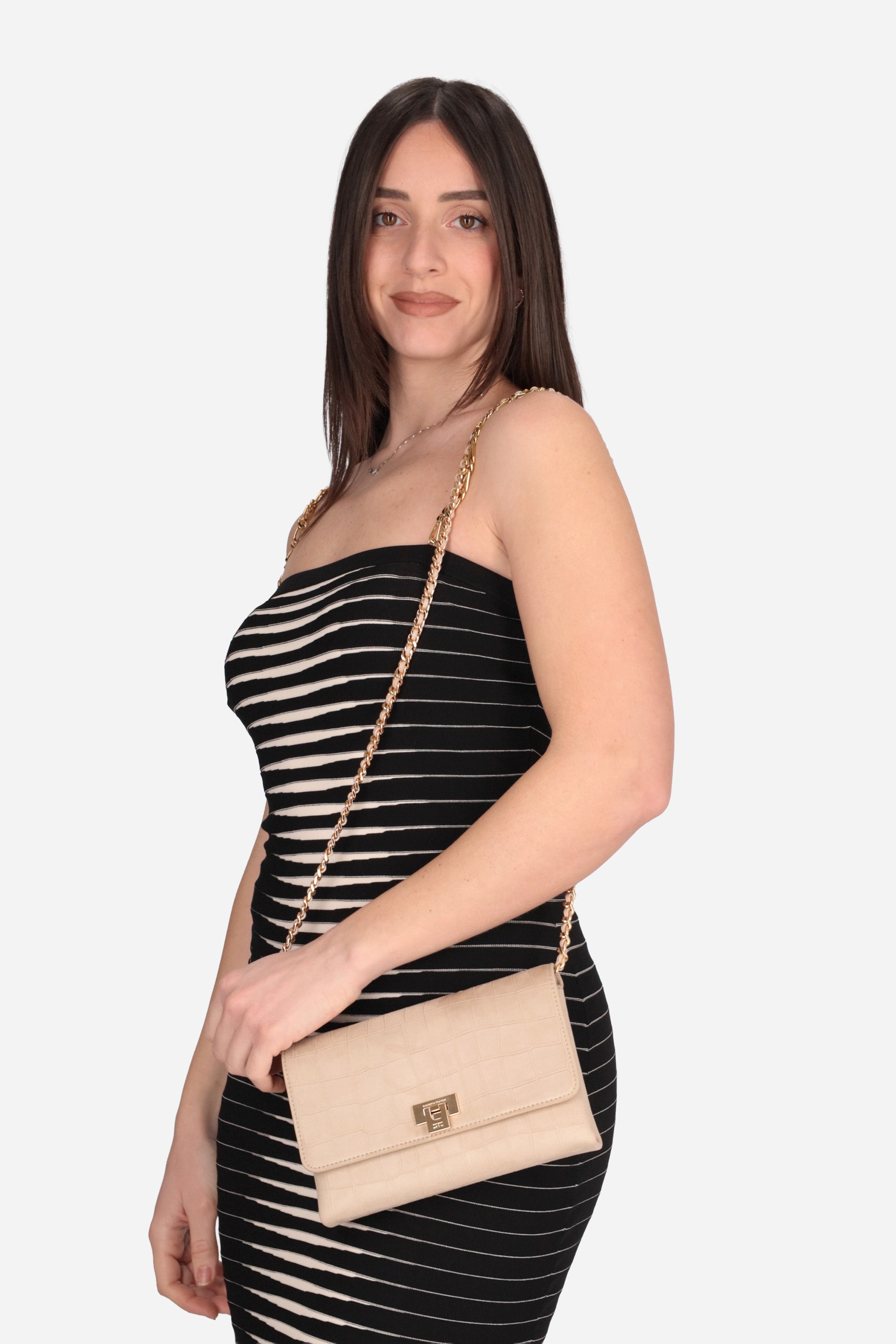 BEIGE | ELISABETTA FRANCHI - D BS64A61E2 Borsa