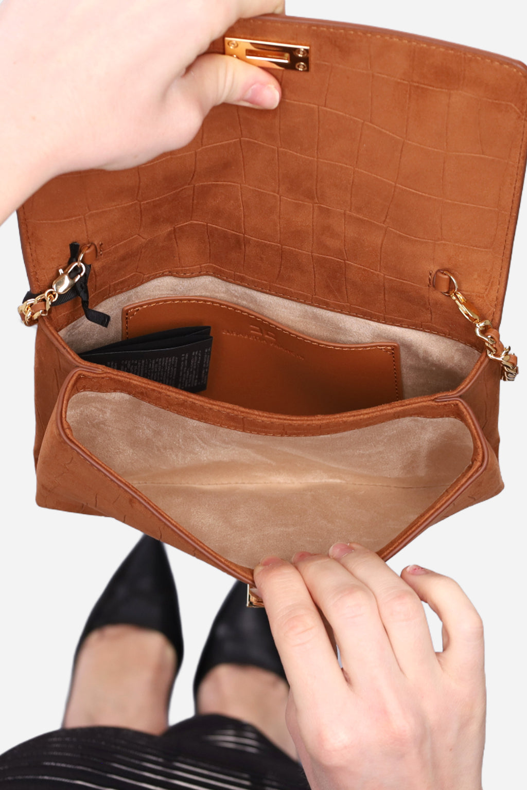 CUOIO | ELISABETTA FRANCHI - D BS64A61E2 Borsa