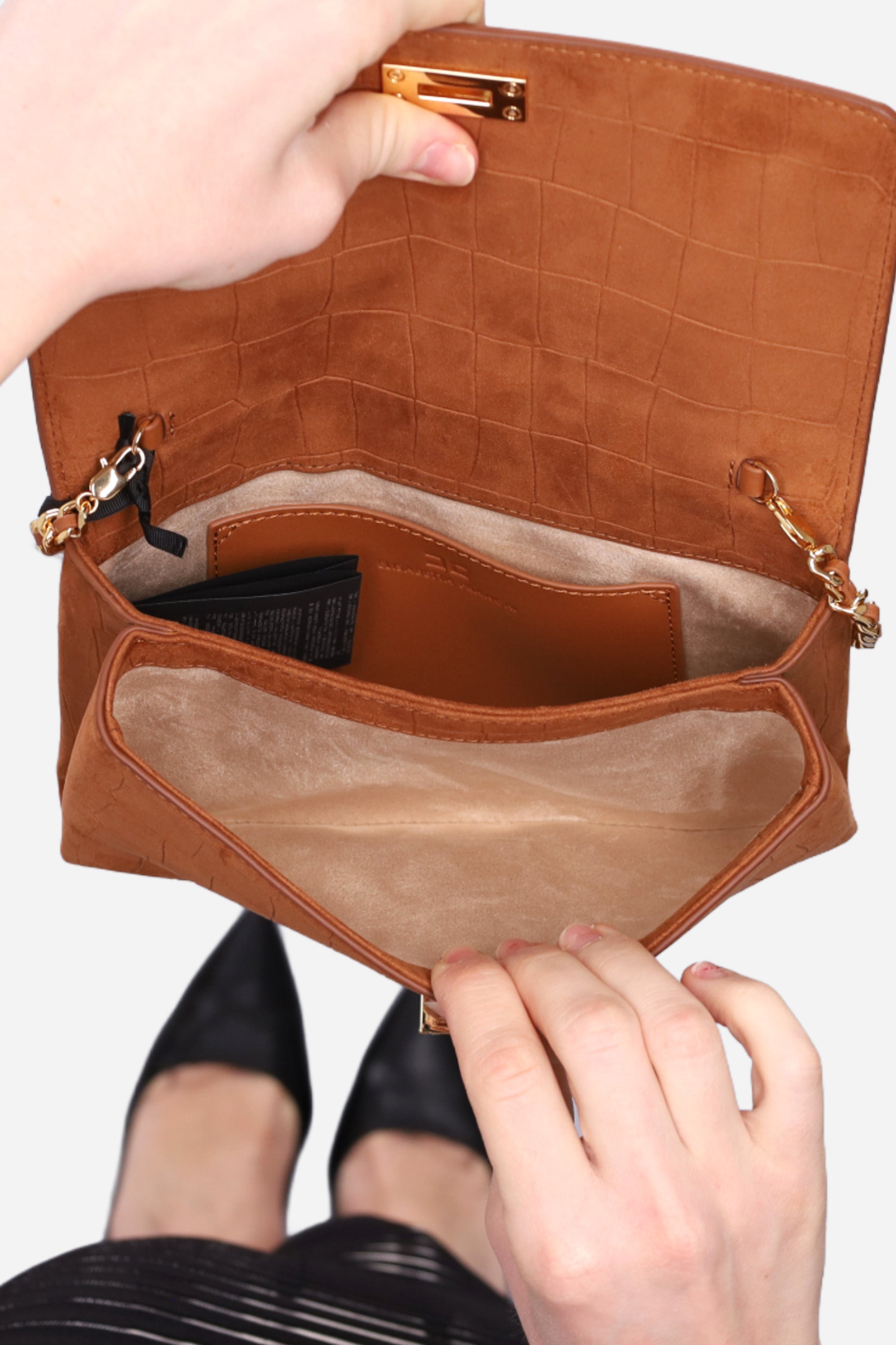 CUOIO | ELISABETTA FRANCHI - D BS64A61E2 Borsa