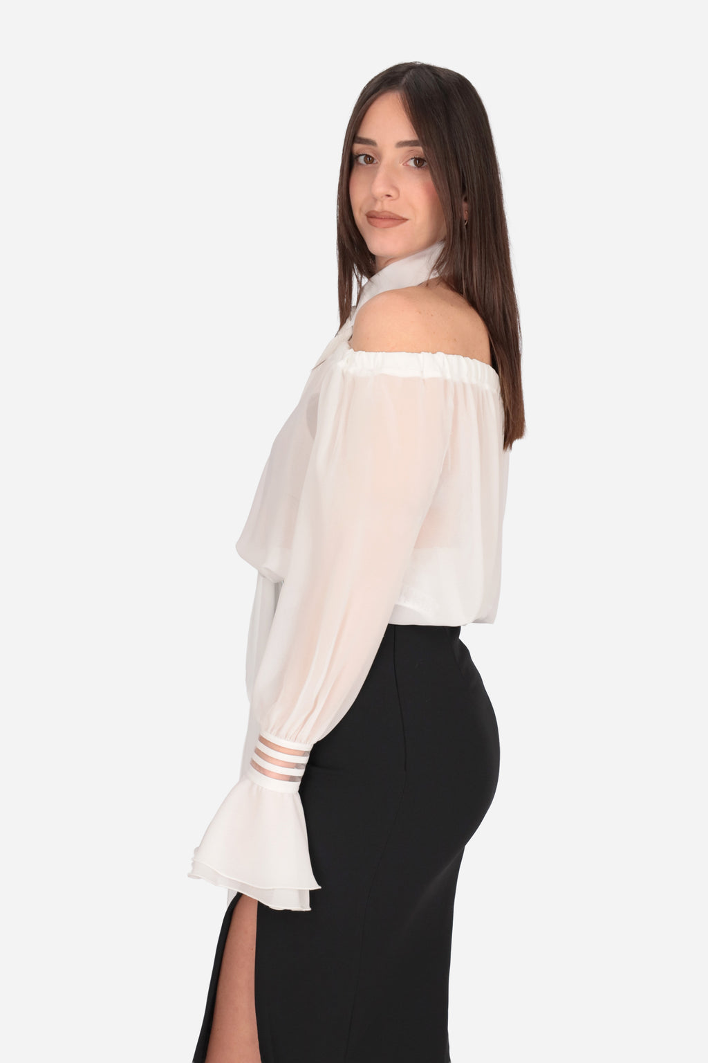 BIANCO | ELISABETTA FRANCHI - D CA13561E2 Blusa