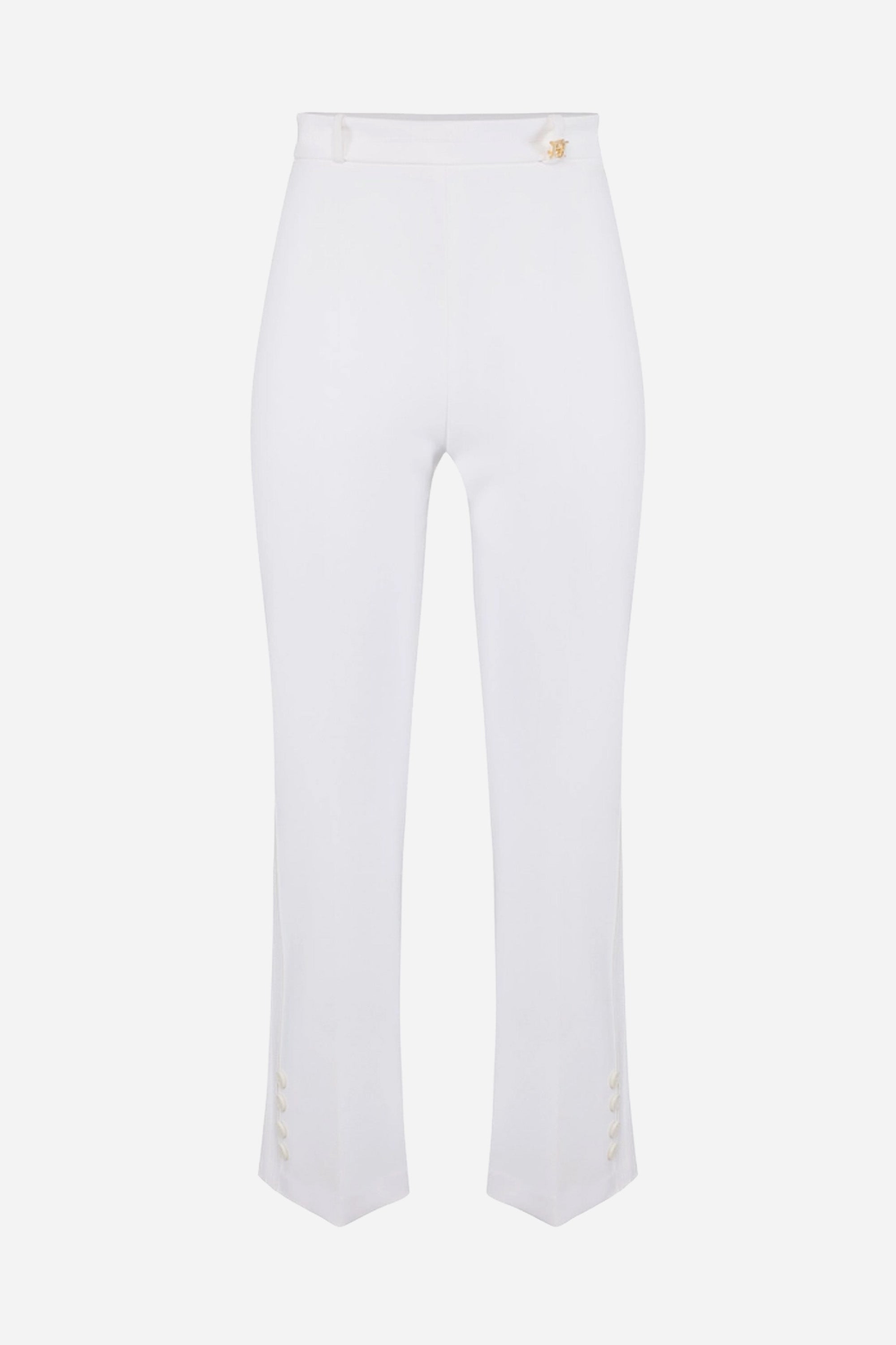 BIANCO | ELISABETTA FRANCHI - D PA16861E2 Pantalone
