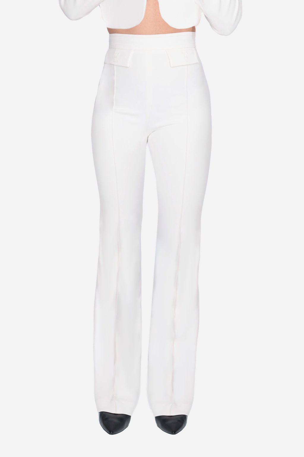 BIANCO | ELISABETTA FRANCHI - D PA17161E2 Pantalone