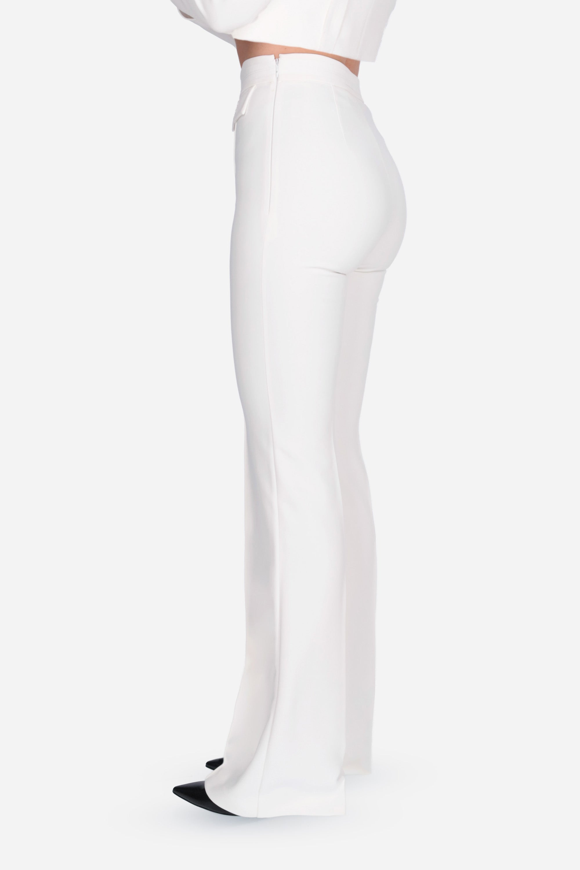 BIANCO | ELISABETTA FRANCHI - D PA17161E2 Pantalone