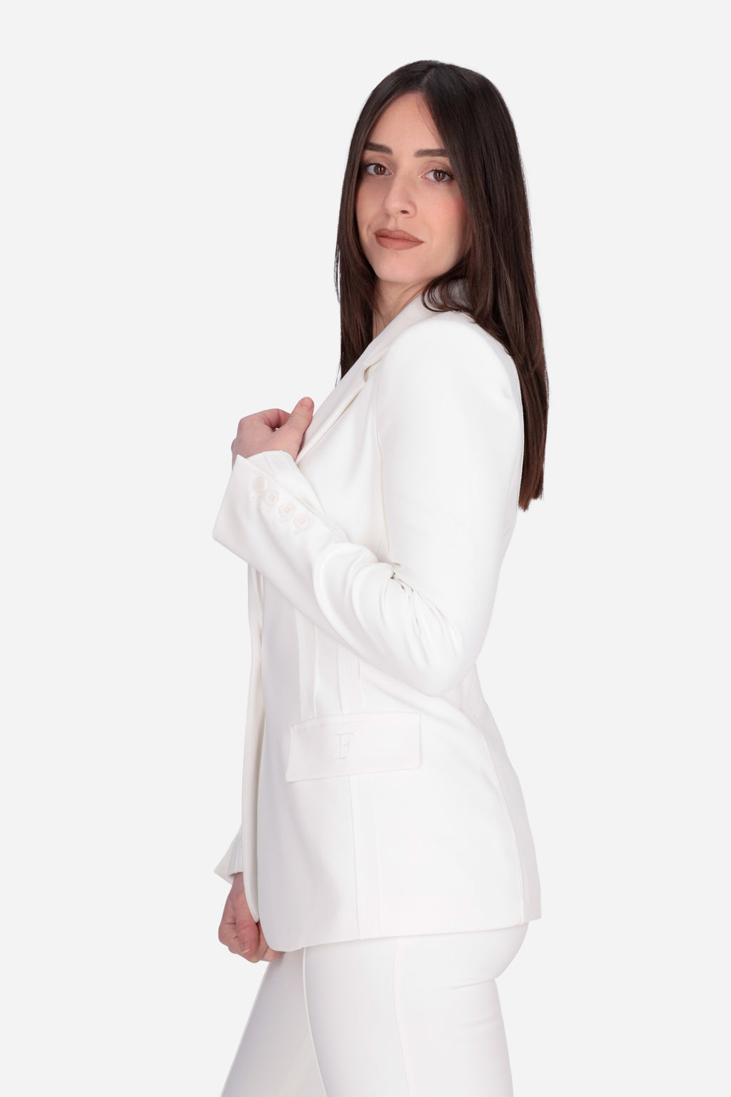BIANCO | ELISABETTA FRANCHI - D GI21661E2 Giacca