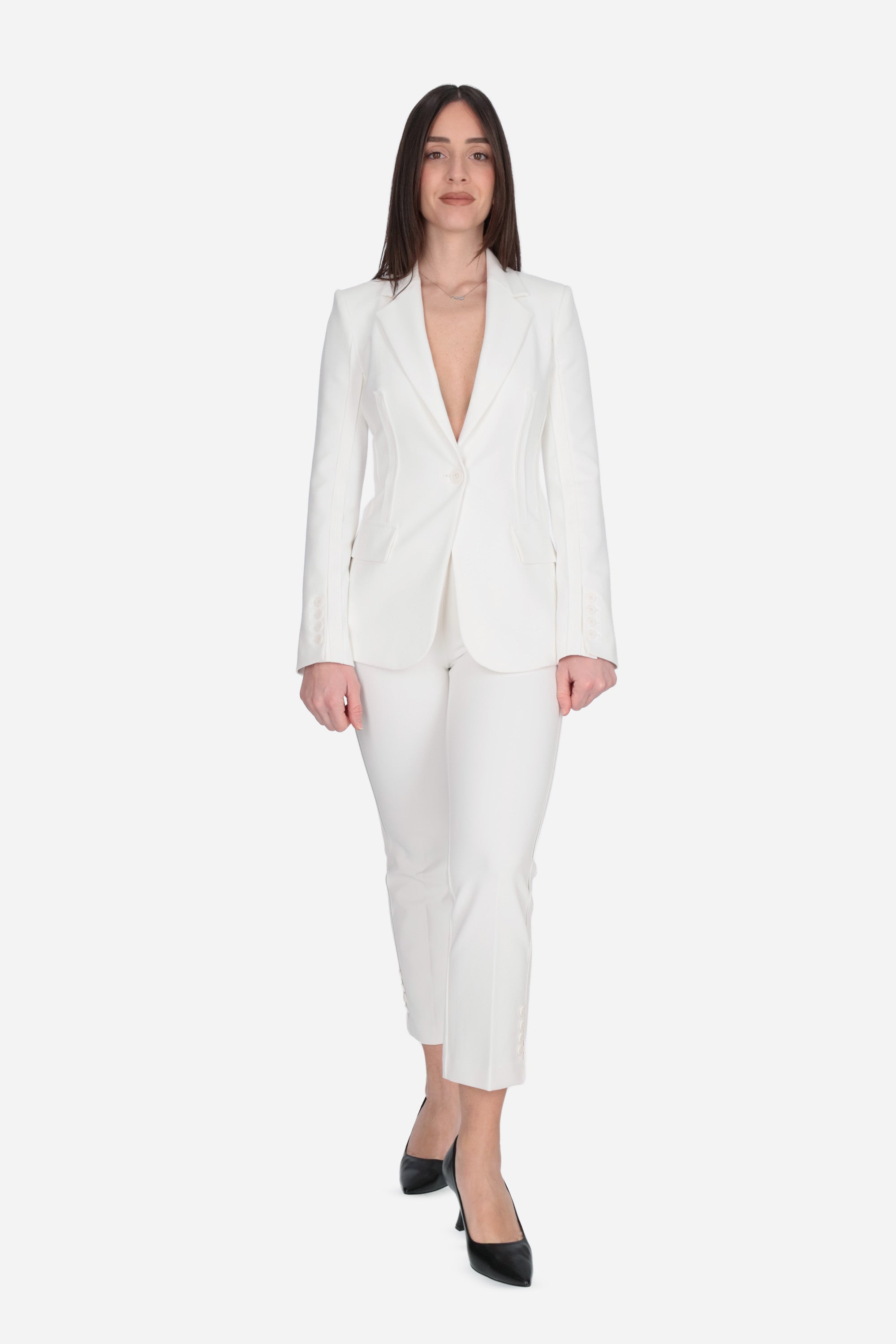 BIANCO | ELISABETTA FRANCHI - D GI21661E2 Giacca