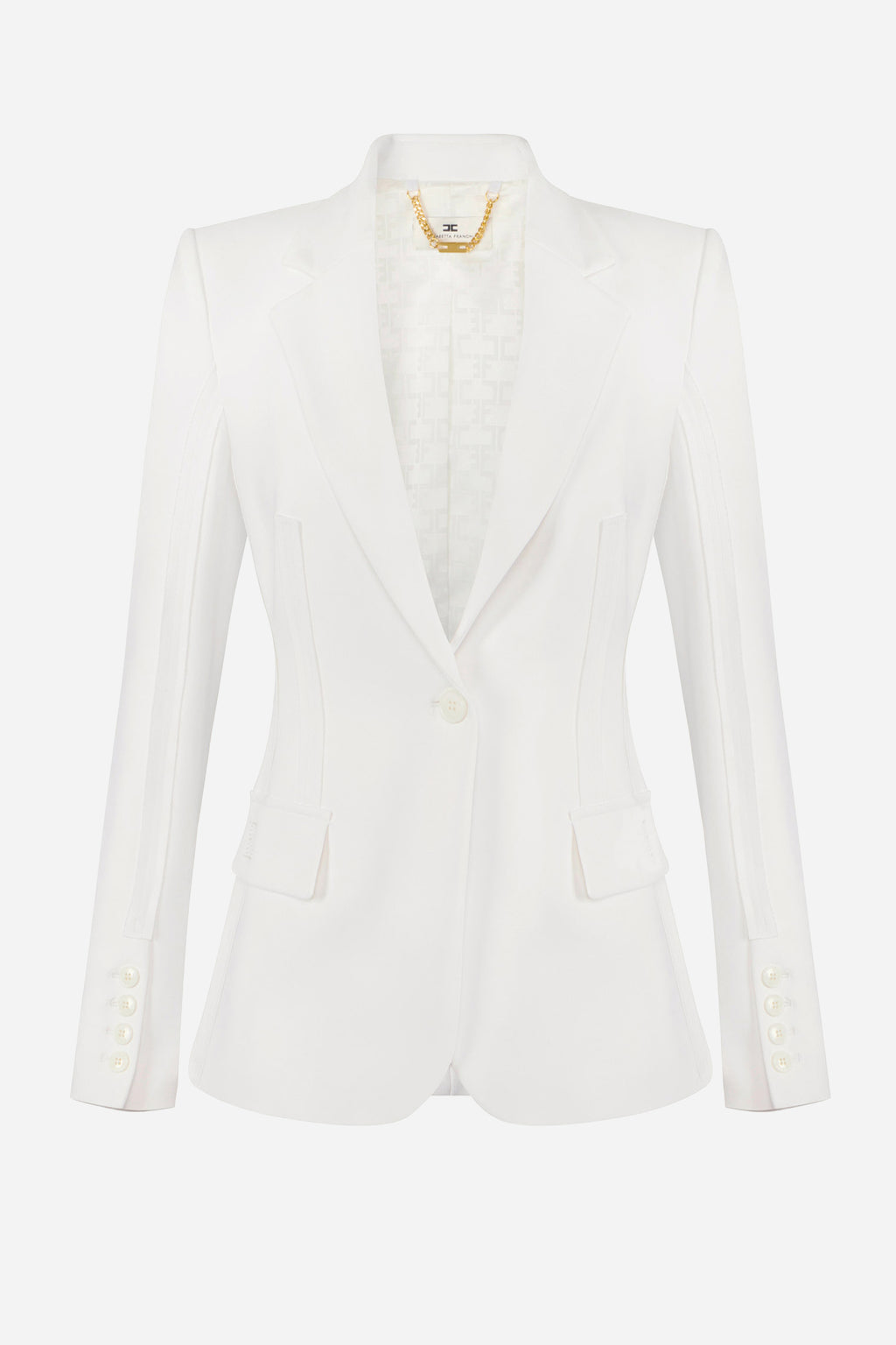 BIANCO | ELISABETTA FRANCHI - D GI21661E2 Giacca