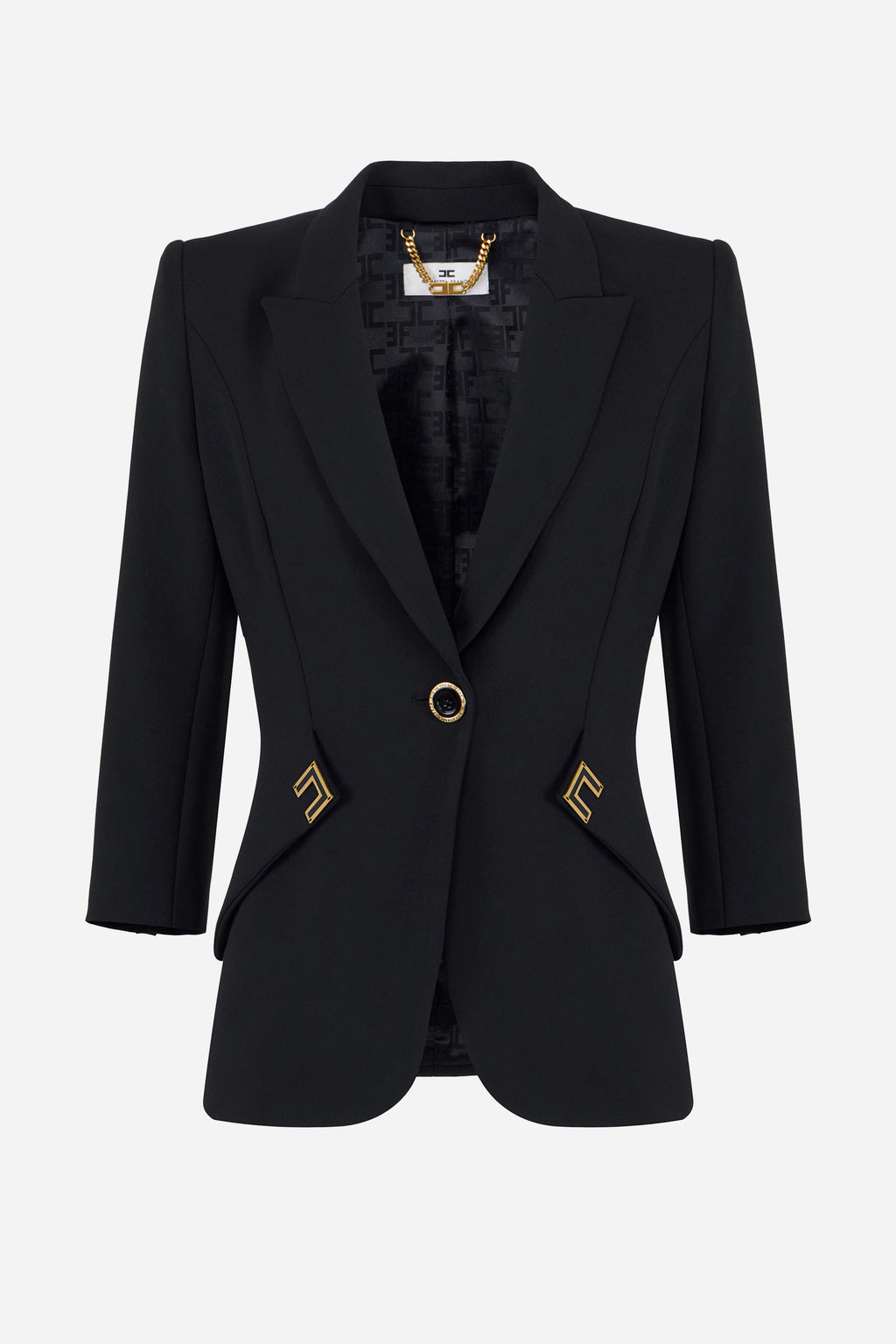 NERO | ELISABETTA FRANCHI - D GI21561E2 Giacca