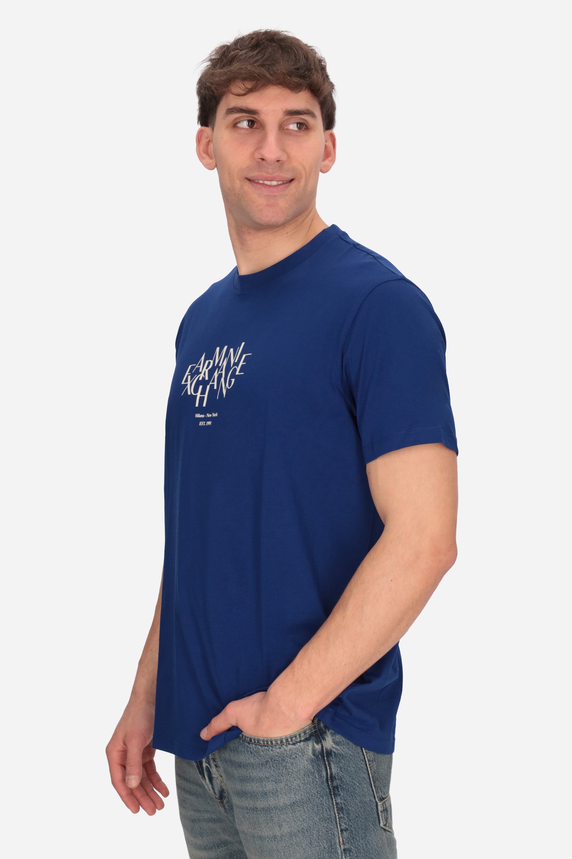 BLU | ARMANI EXCHANGE - U XM002782 T-shirt