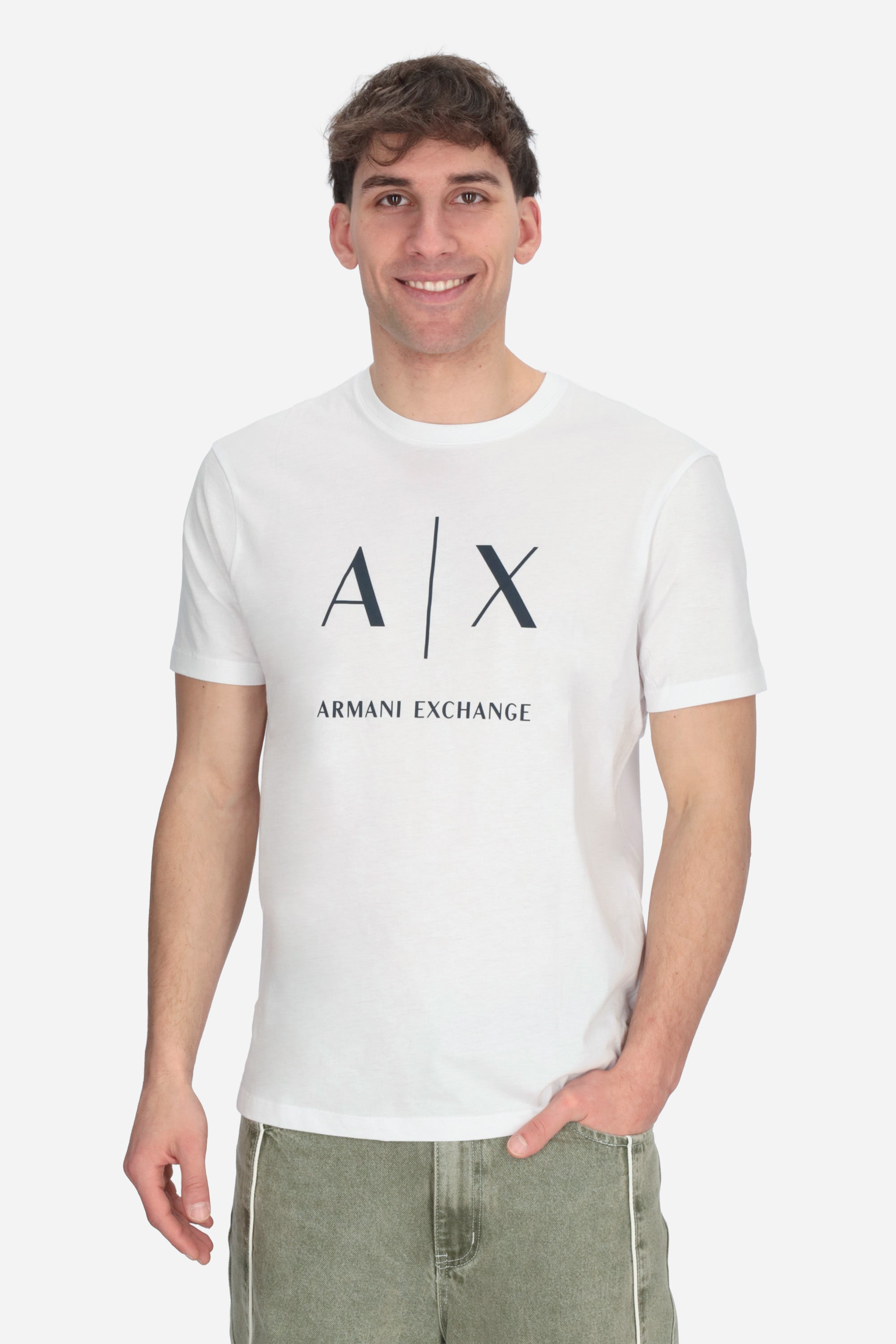 BIANCO | ARMANI EXCHANGE - U XM002683 T-shirt