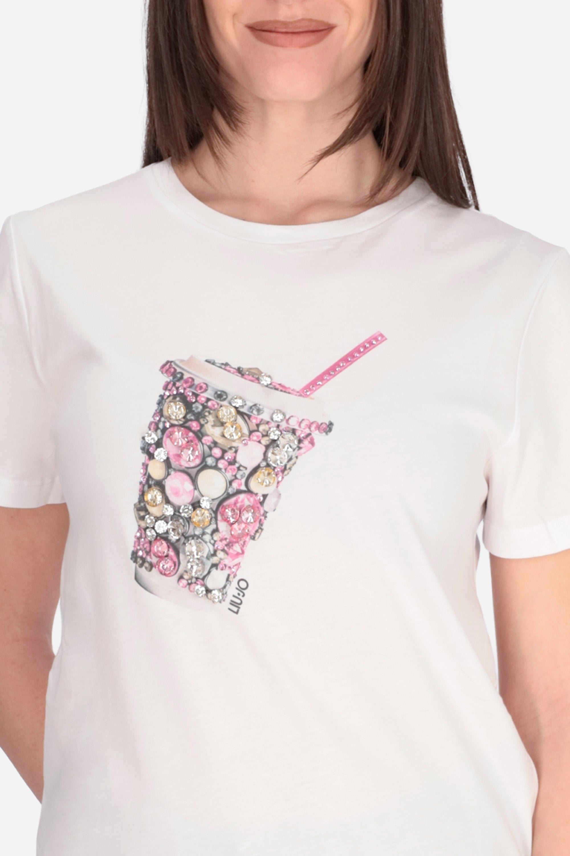 WHITE | LIU JO - D WA6237JS923 T-shirt