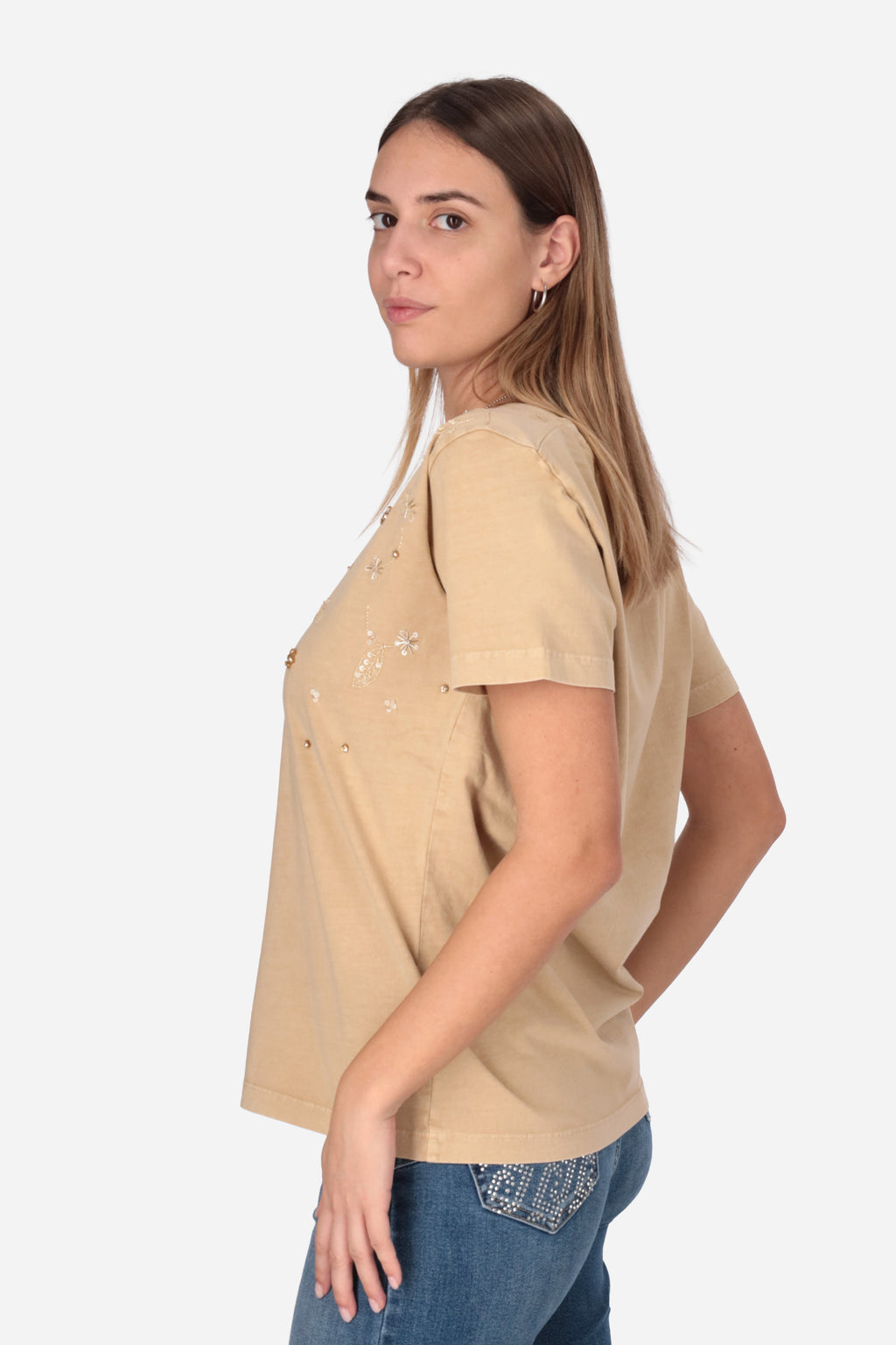 BEIGE | LIU JO - D WA6360J3885 T-shirt