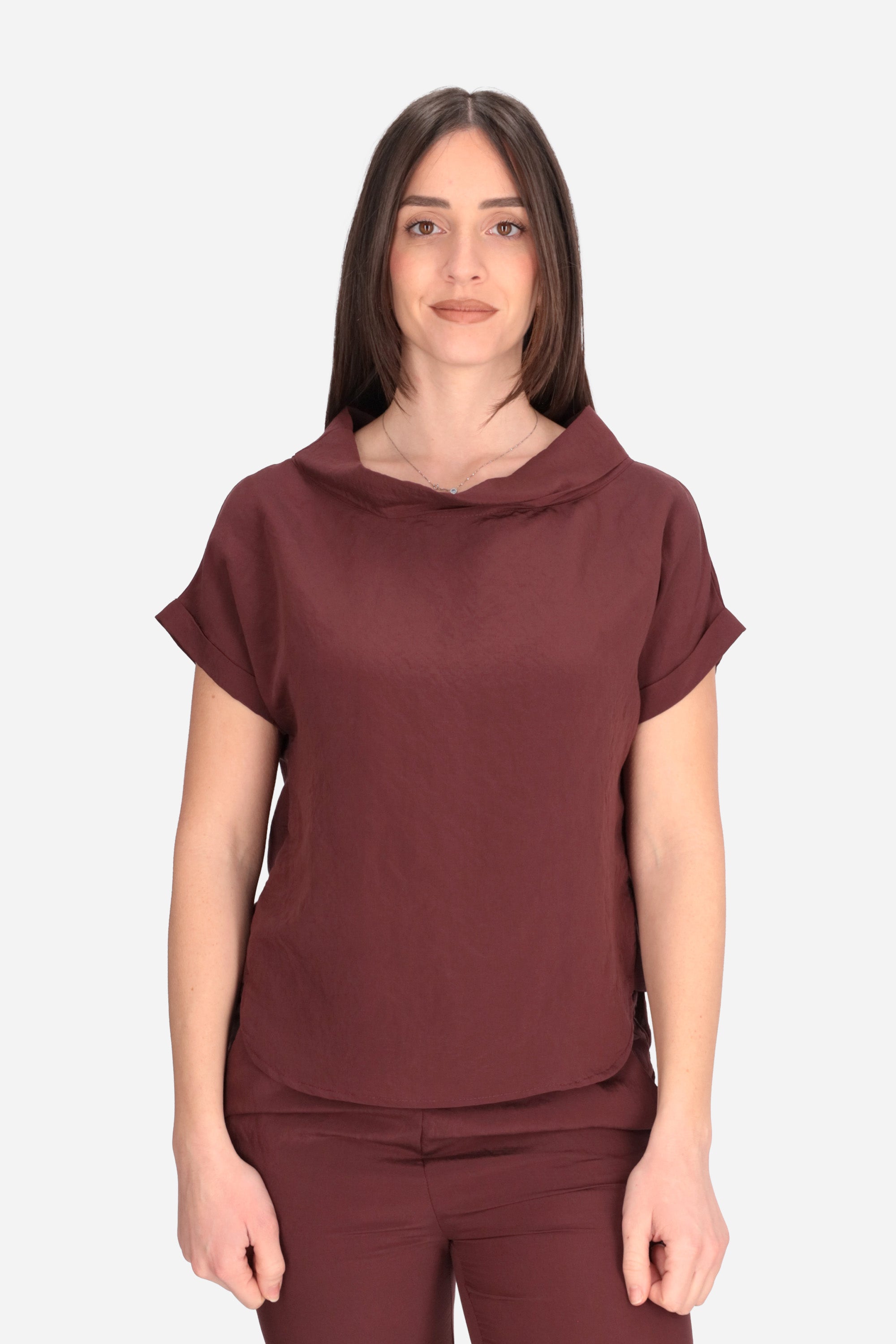 BORDEAUX | LE SARTE DEL SOLE - D B3819 Blusa