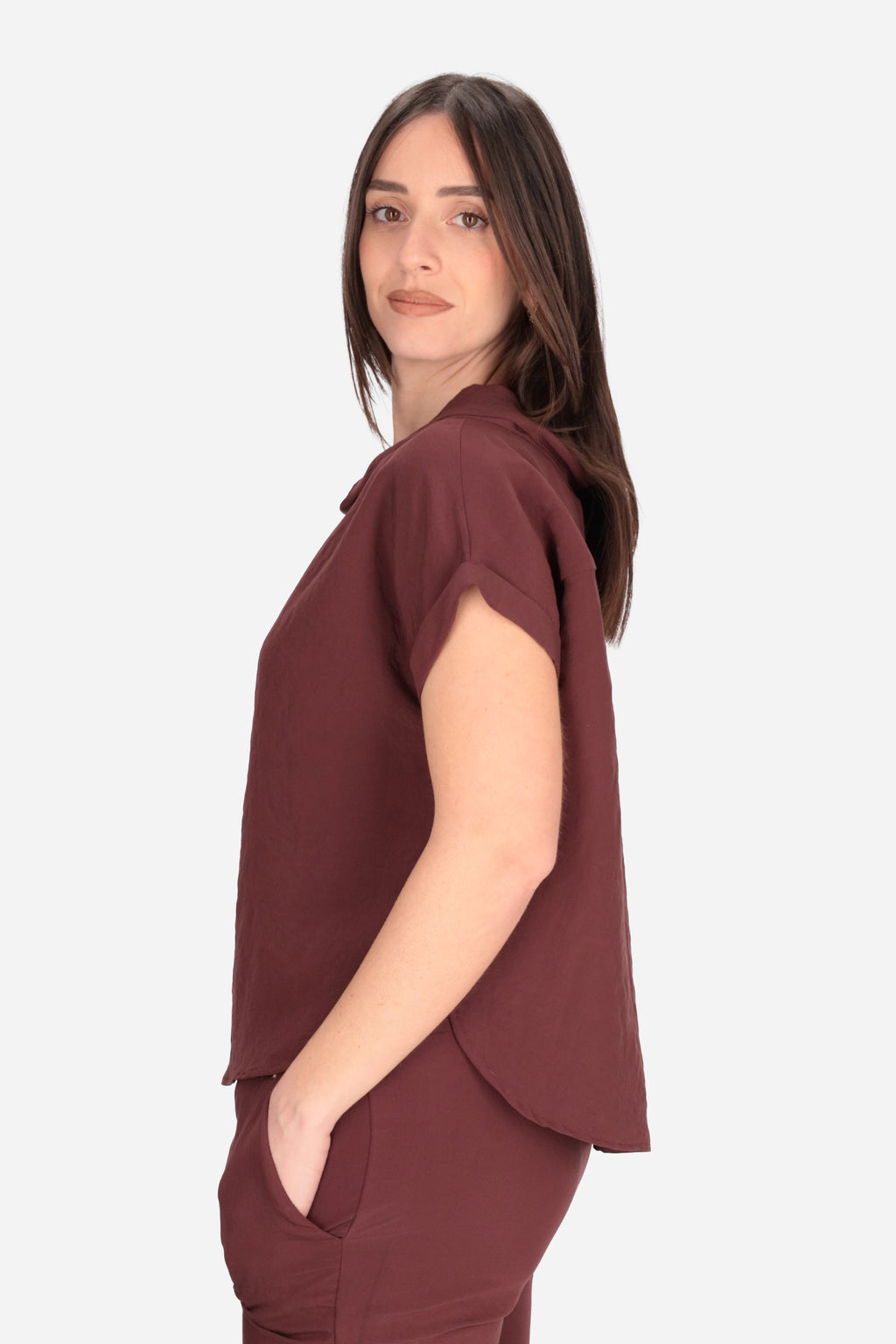 BORDEAUX | LE SARTE DEL SOLE - D B3819 Blusa