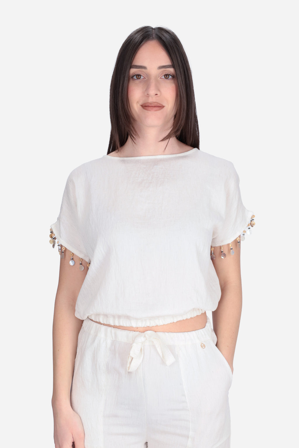 PANNA | LE SARTE DEL SOLE - D B3952 Blusa