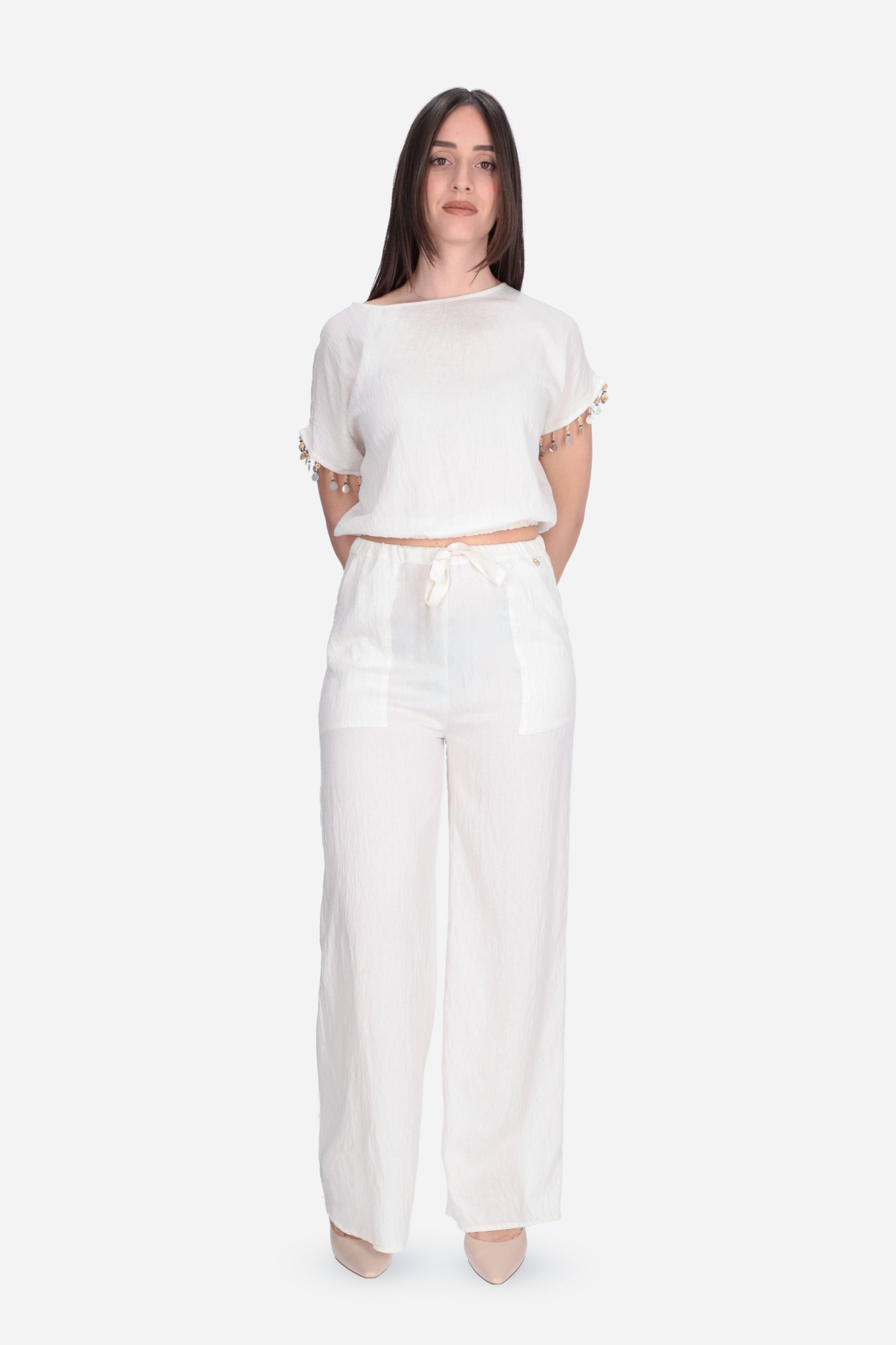 PANNA | LE SARTE DEL SOLE - D B3952 Blusa