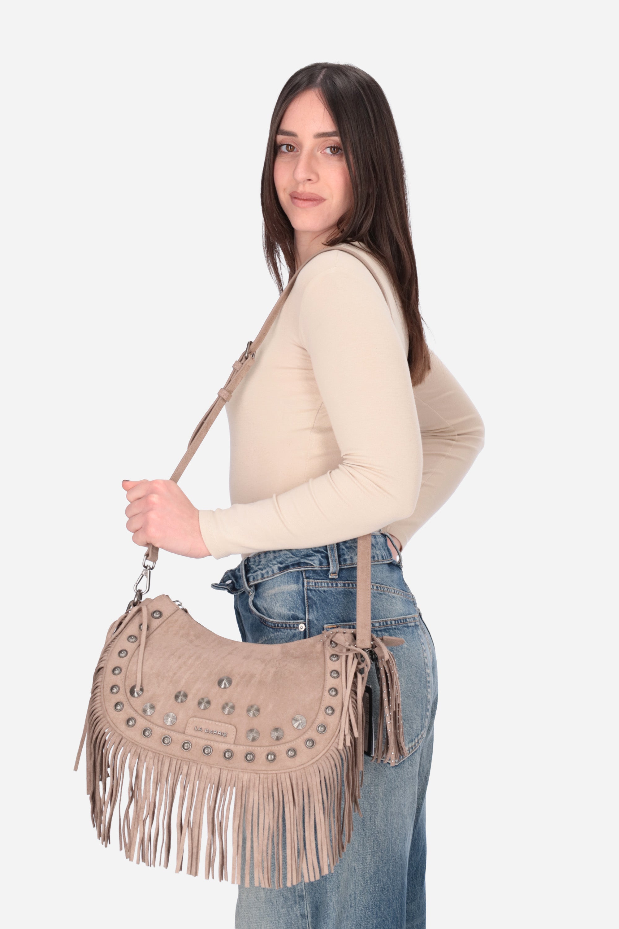 TAUPE | LA CARRIE BAG - D 161PDB174 Borsa