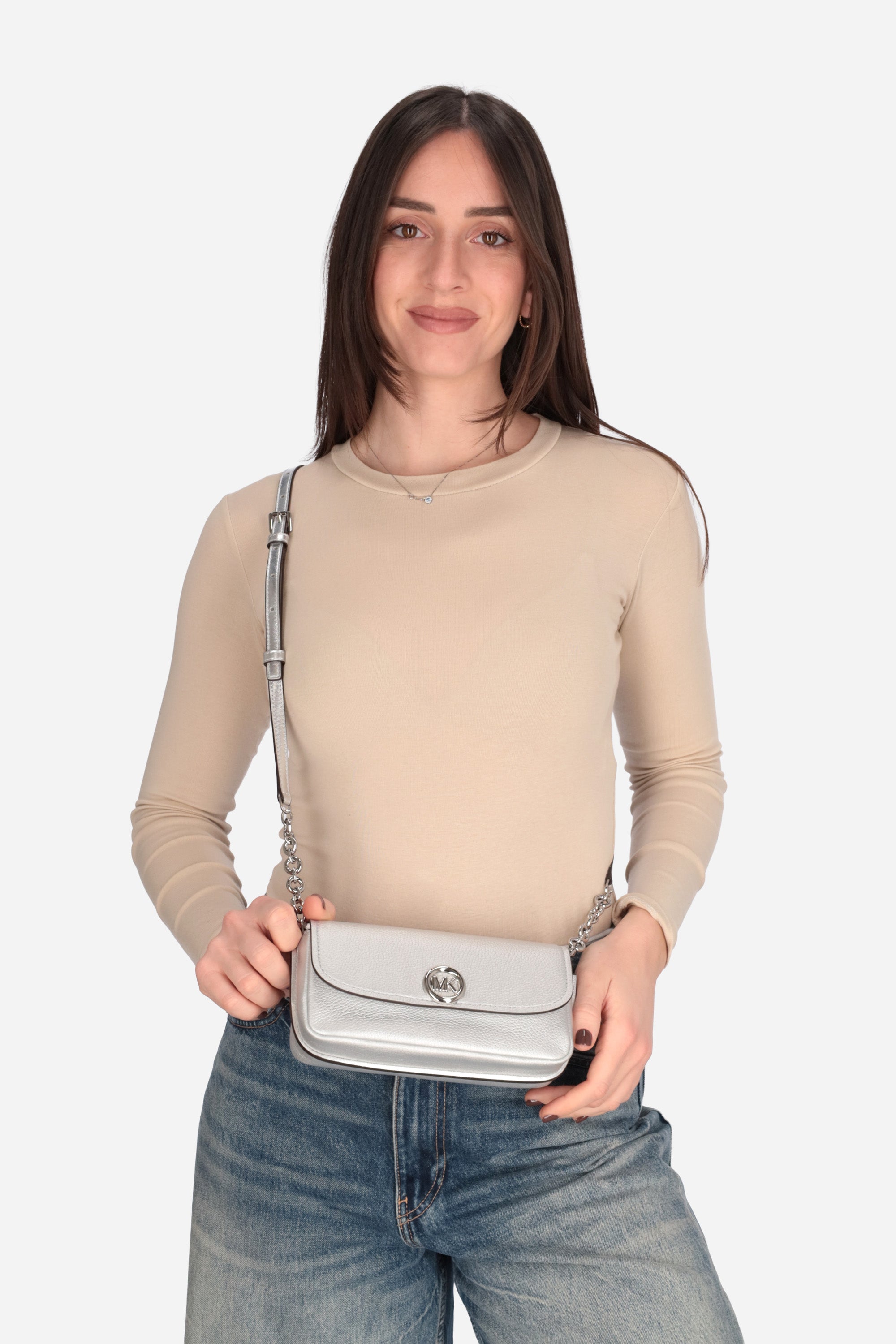 ARGENTO | MICHAEL DI MICHAEL KORS - D 32S6GY5C5M Borsa