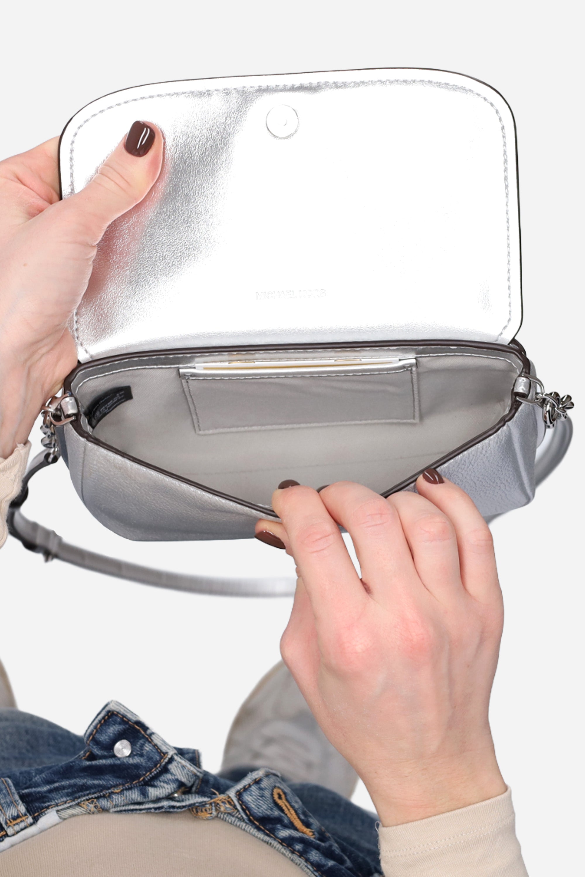 ARGENTO | MICHAEL DI MICHAEL KORS - D 32S6GY5C5M Borsa