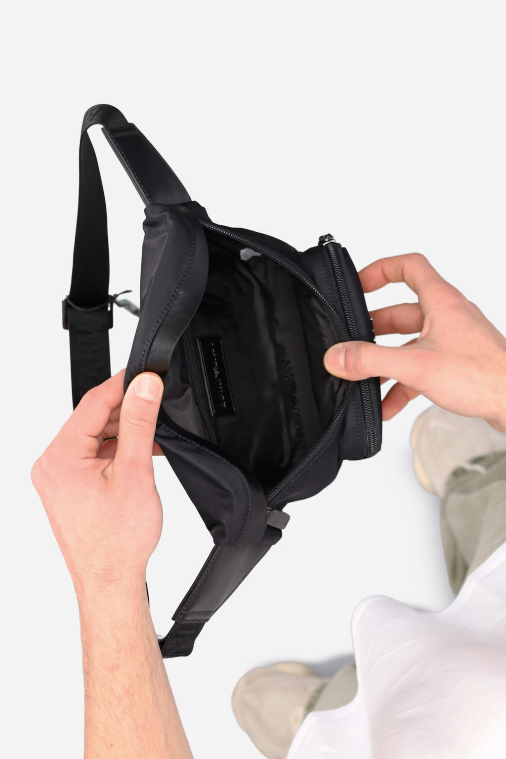 NERO | EMPORIO ARMANI - U EM001805 Marsupio