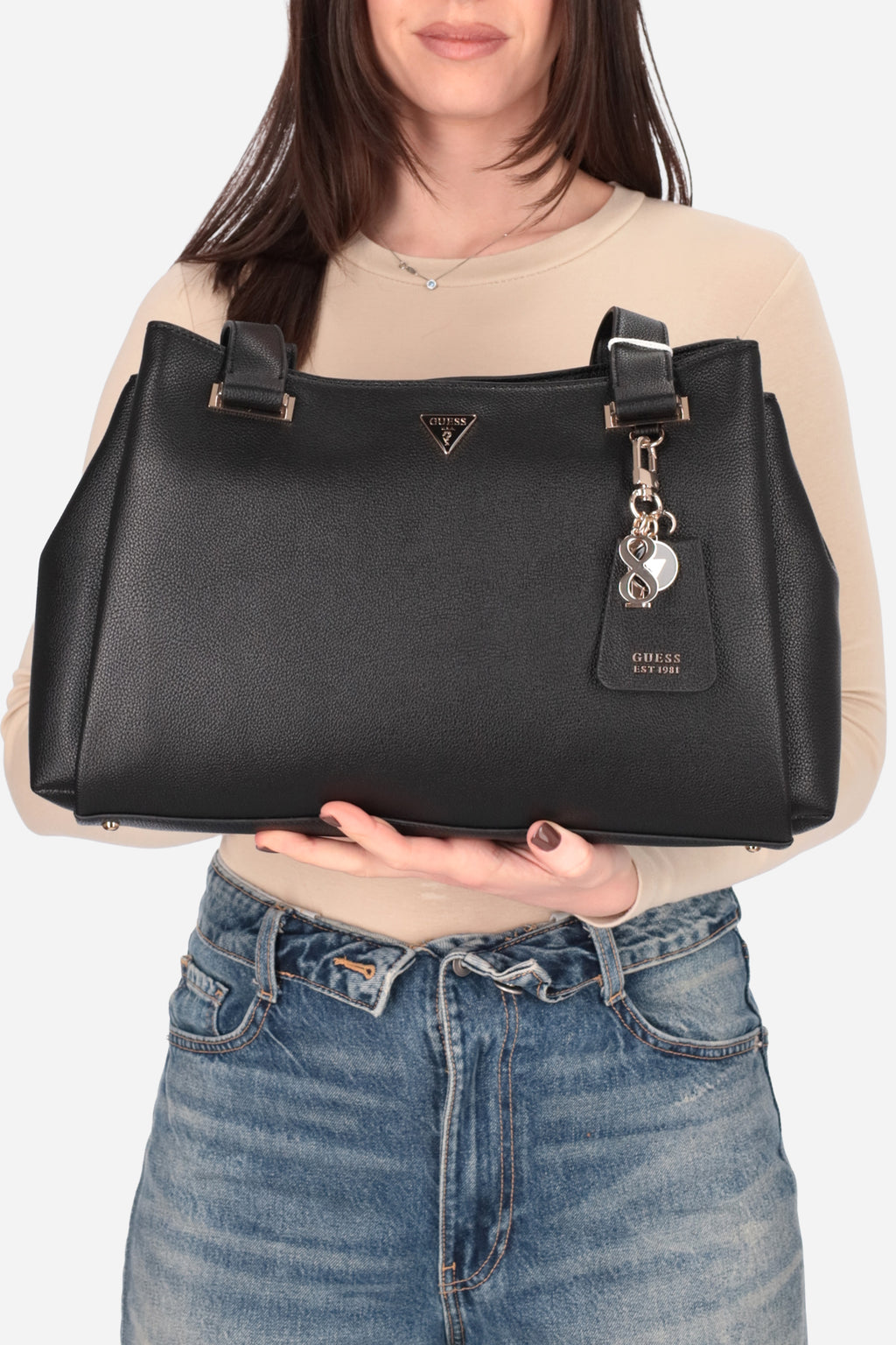 NERO | GUESS - D HWBG9664220 Borsa