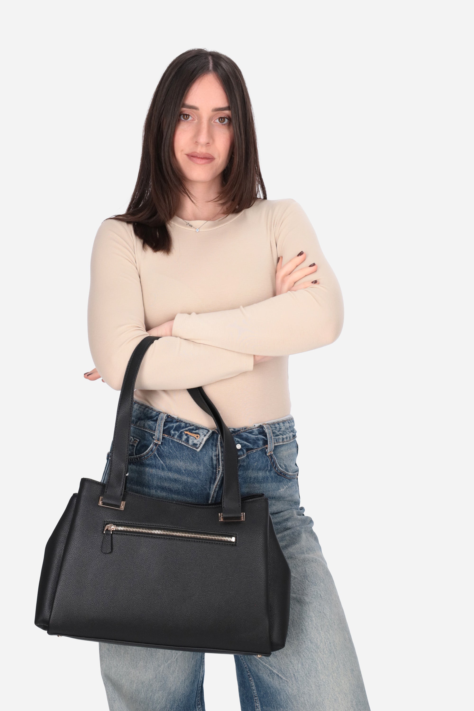 NERO | GUESS - D HWBG9664220 Borsa