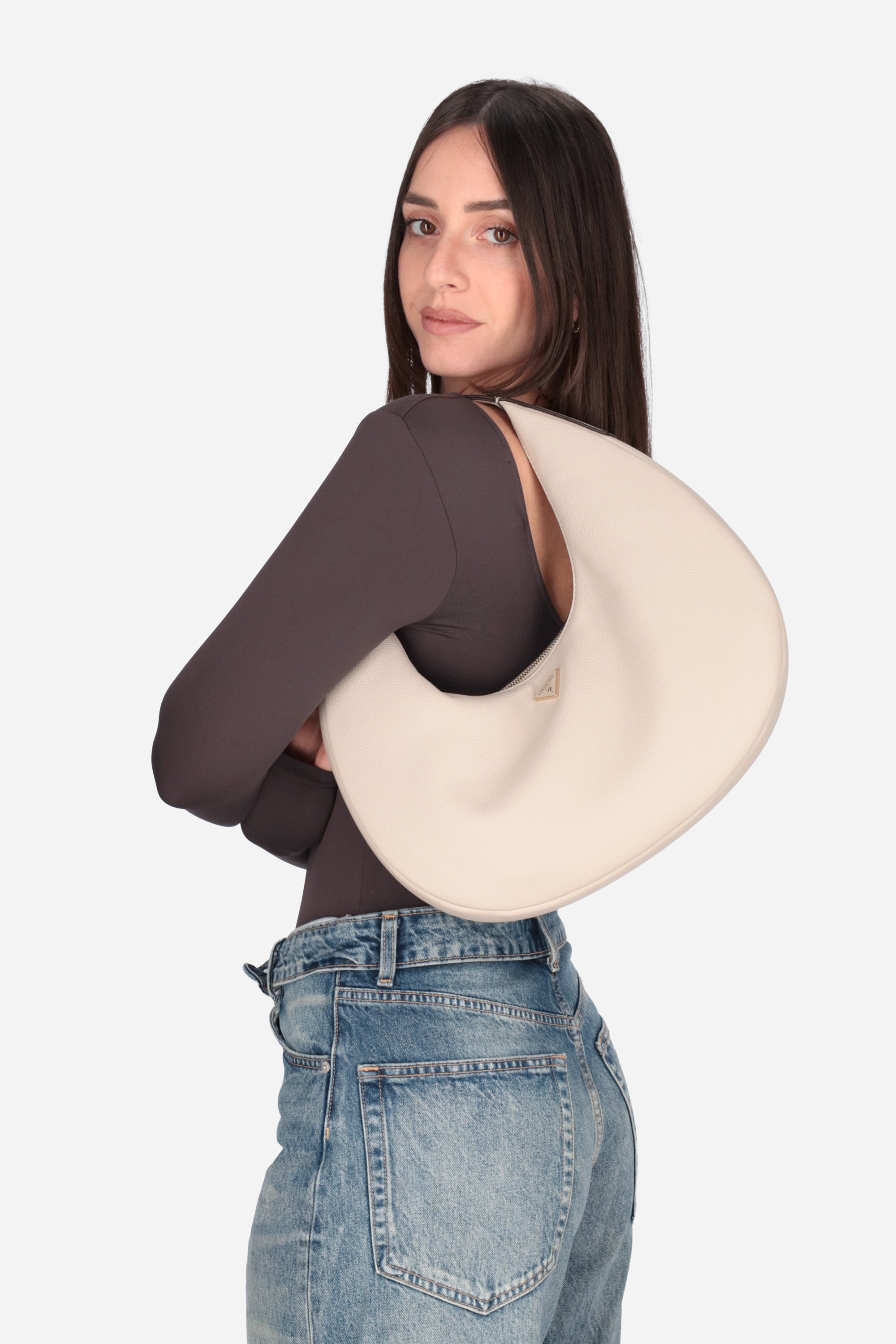 TAUPE | GUESS - D HWBG9664020 Borsa