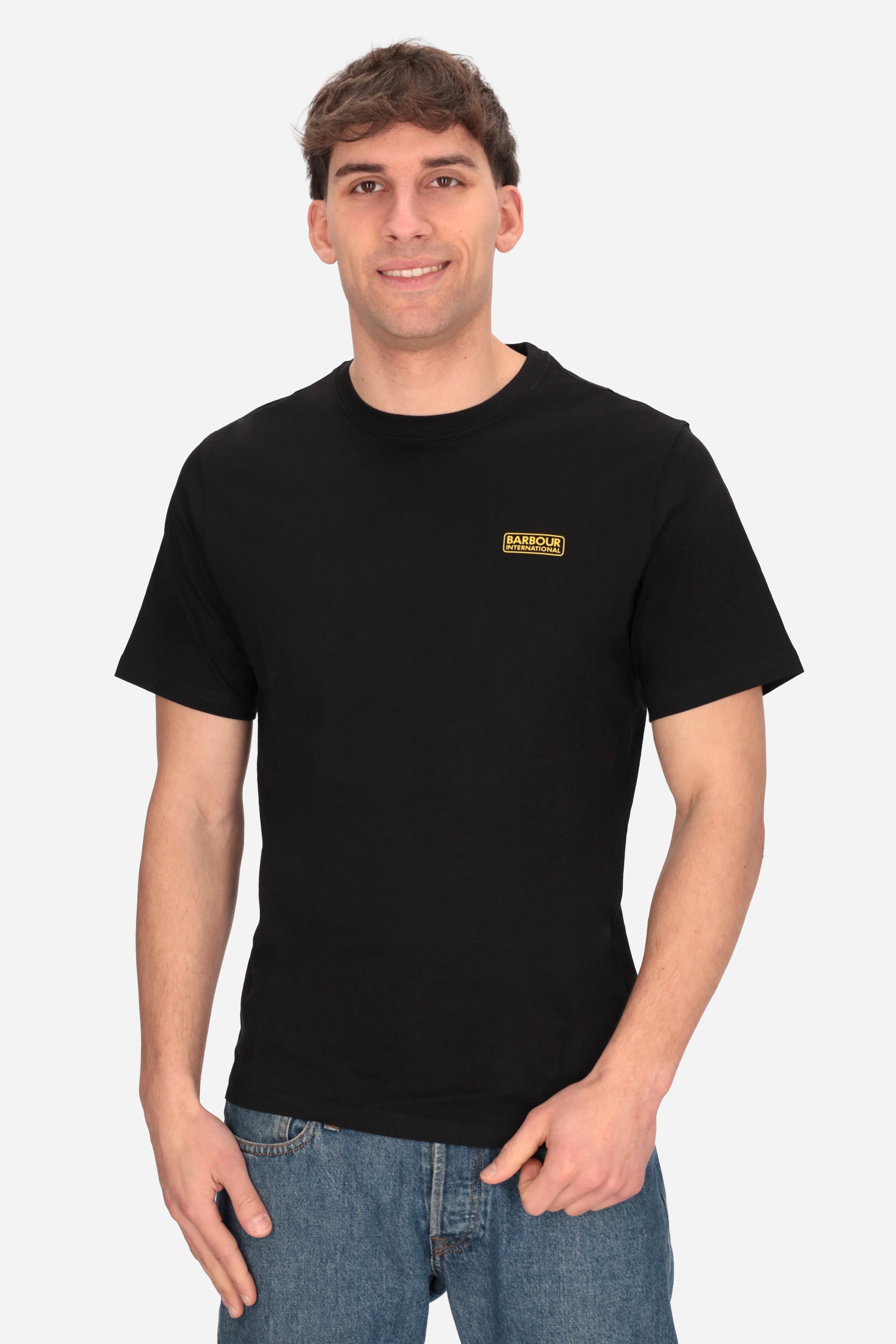 NERO | BARBOUR INTERNATIONAL - U MTS0141 T-shirt