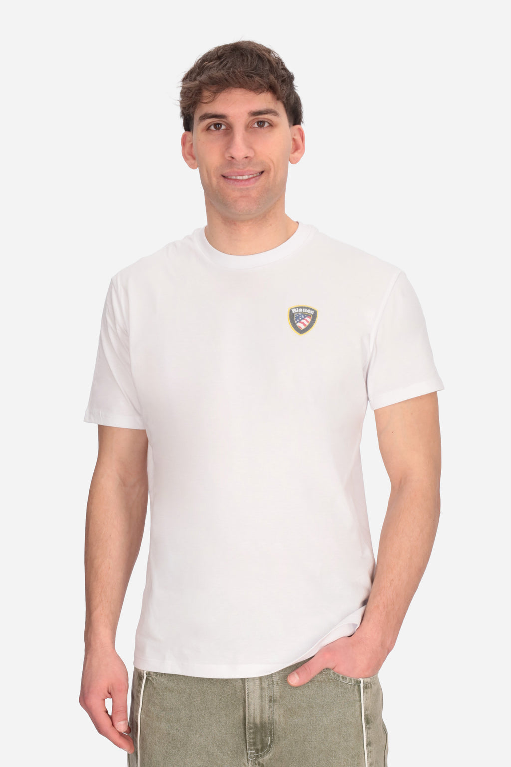 BIANCO | BLAUER - U 26SBLUH02284-007480 T-shirt