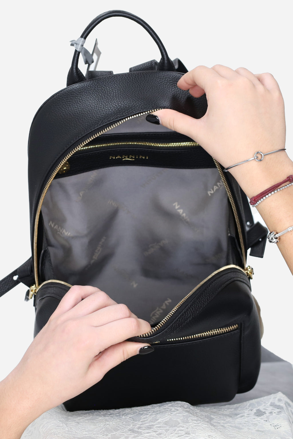 NERO | NANNINI BORSE - D 18721 Zaino
