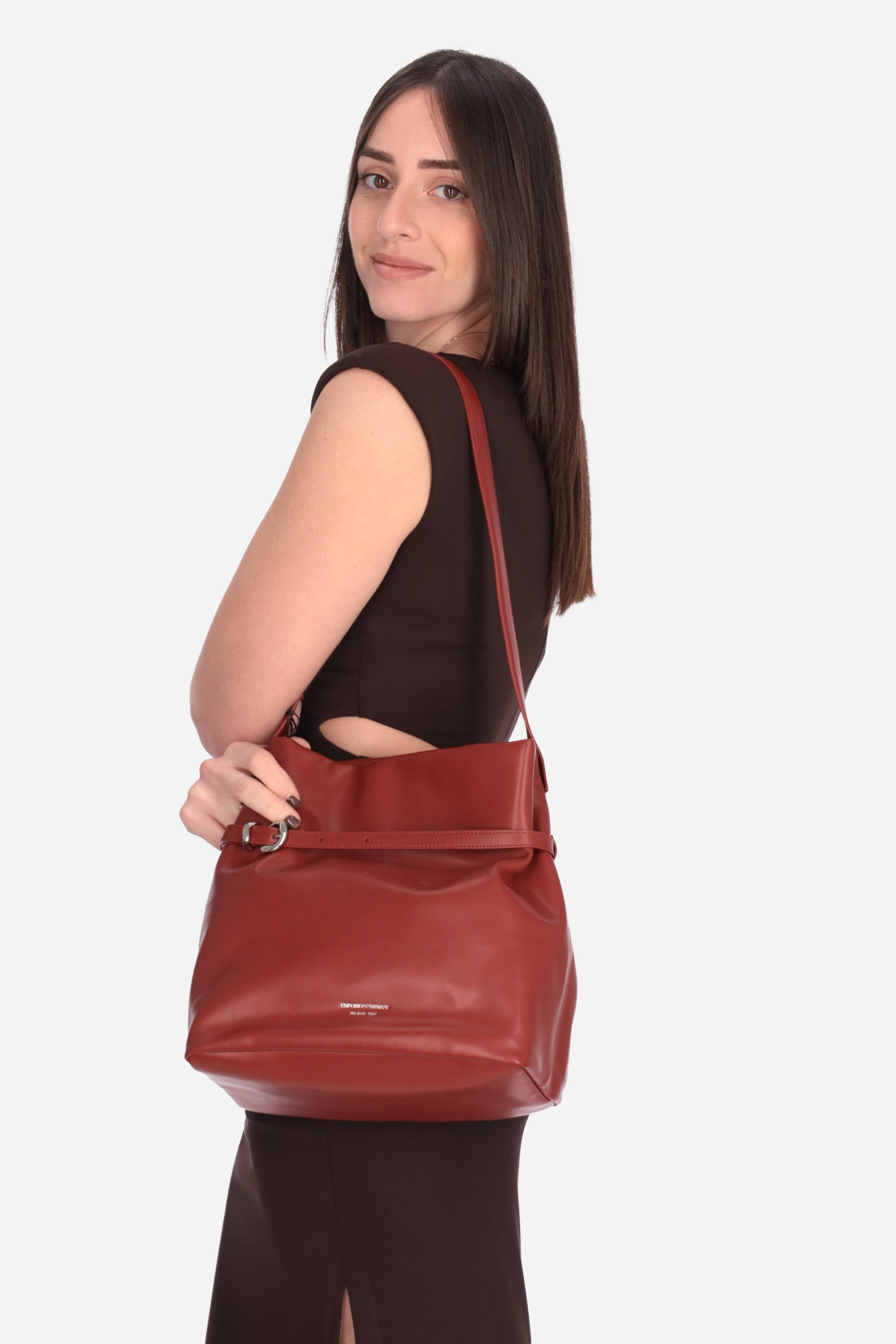 BORDEAUX | EMPORIO ARMANI - D EW004751 Borsa